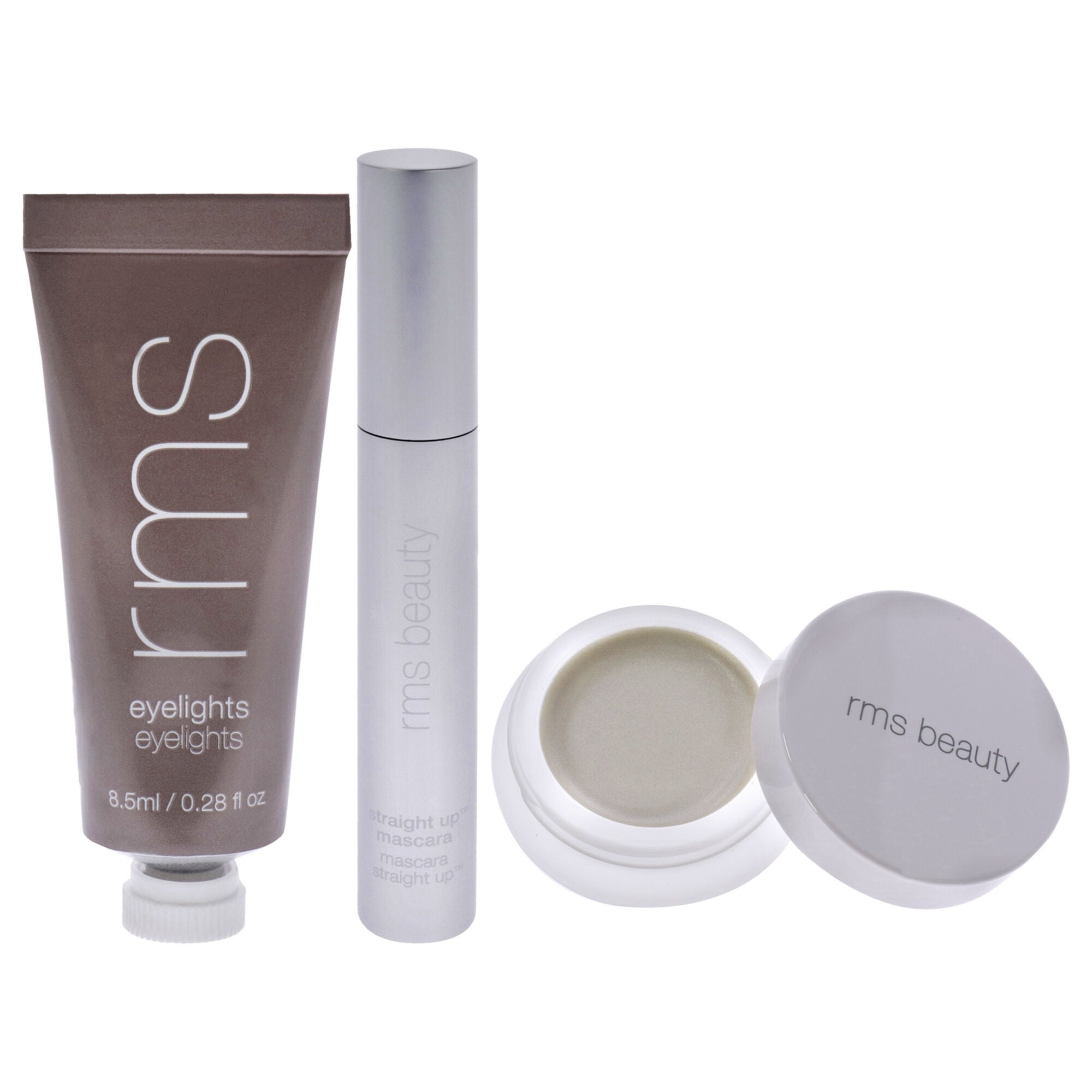 Shine plus Define Collection by RMS Beauty for Women - 3 Pc 0.28oz Eyelights Cream Eye Shadow, 0.17oz Living Luminizer, 0.34oz Mascara, See Description, alternate image number 4