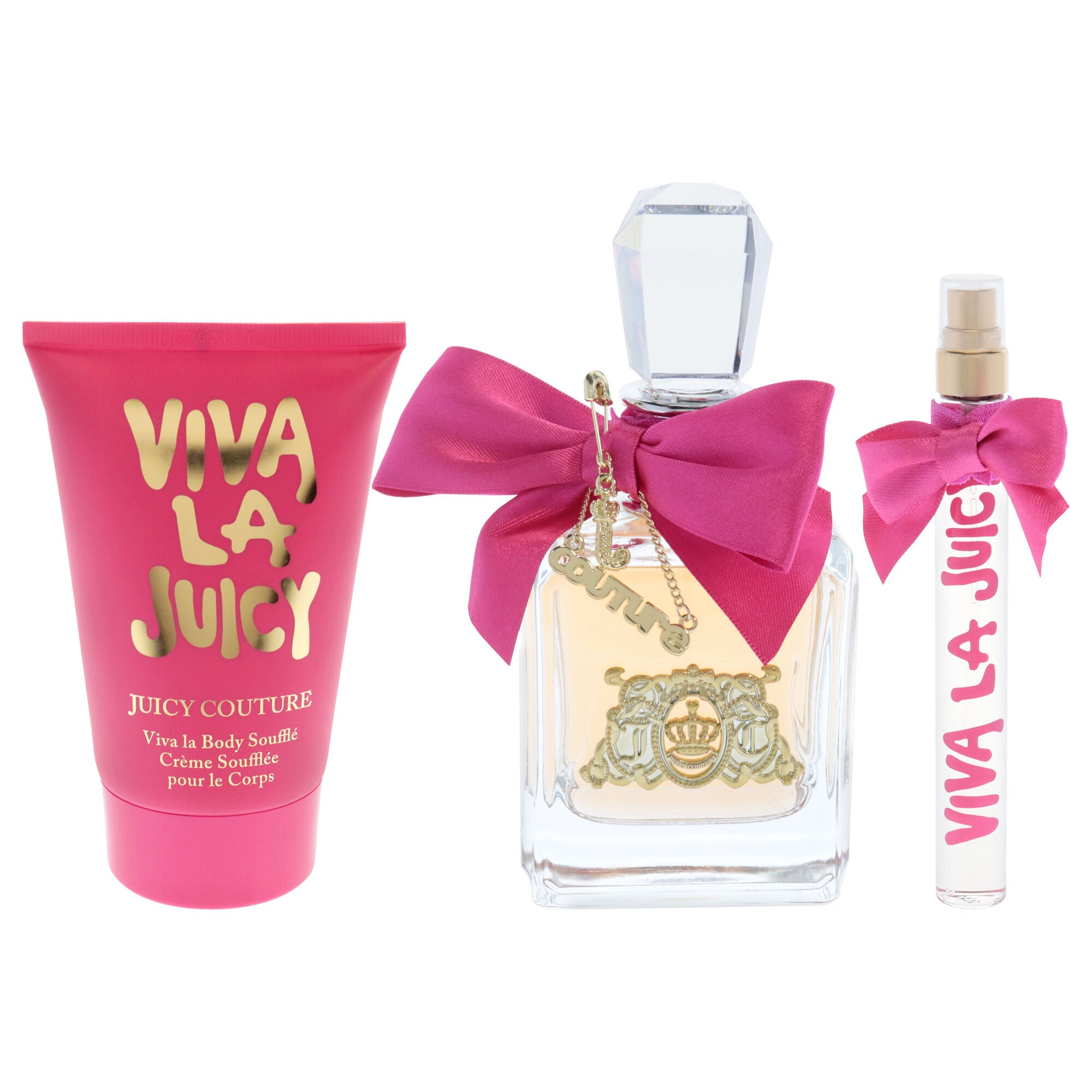 Viva La Juicy by Juicy Couture for Women - 3 Pc Gift Set 3.4oz EDP Spray, 0.33oz EDP Spray, 4.2oz Body Souffle, , alternate image number 5
