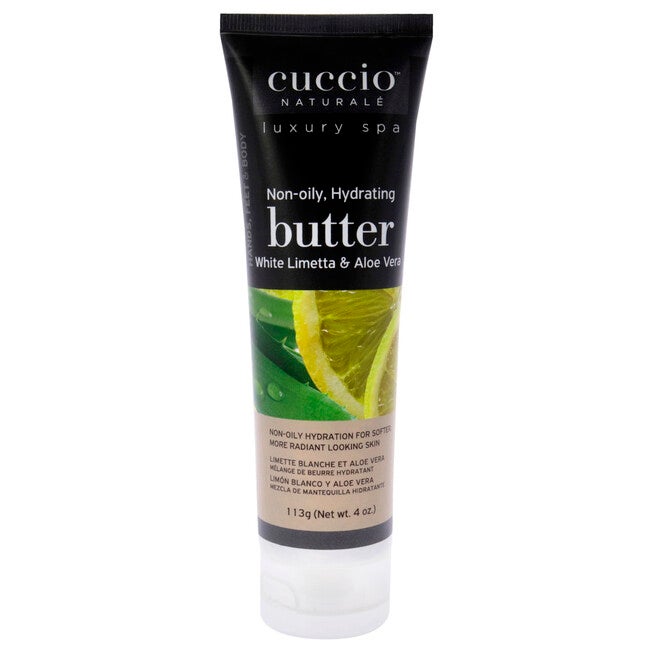 Butter - White Limetta and Aloe Vera by Cuccio Naturale for Unisex - 4 oz Body Cream, NA, hi-res image number null