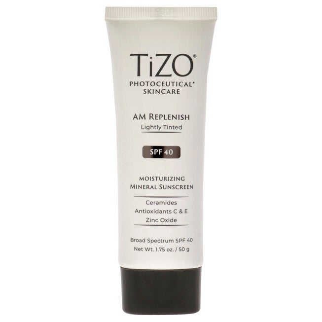 Photoceutical AM Replenish SPF 40 - Lightly Tinted by Tizo for Unisex - 1.75 oz Sunscreen, NA, alternate image number null
