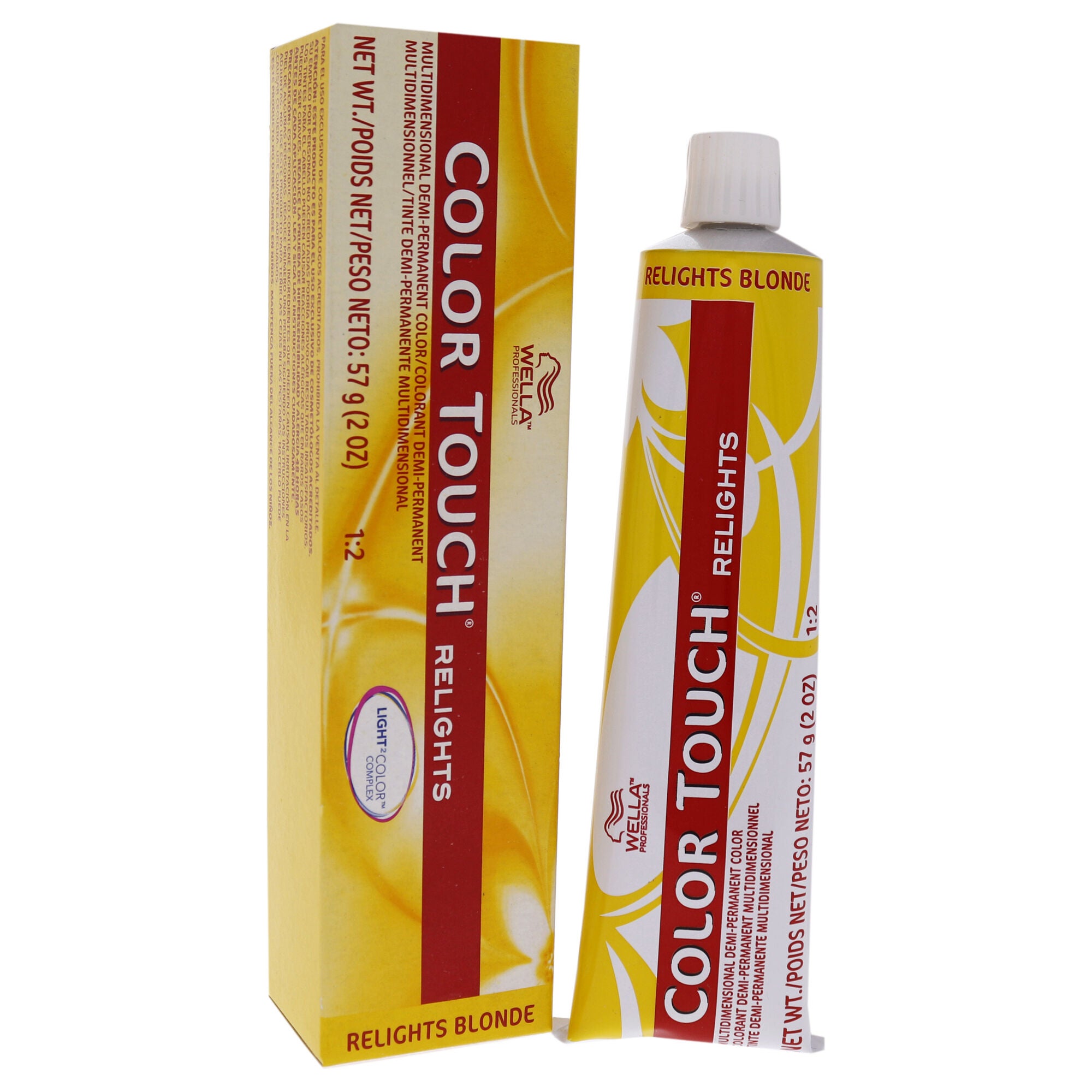 Color Touch Relights Demi-Permanent Color - 18 Ash Pearl by Wella for Unisex - 2 oz Hair Color, See Description, alternate image number 2