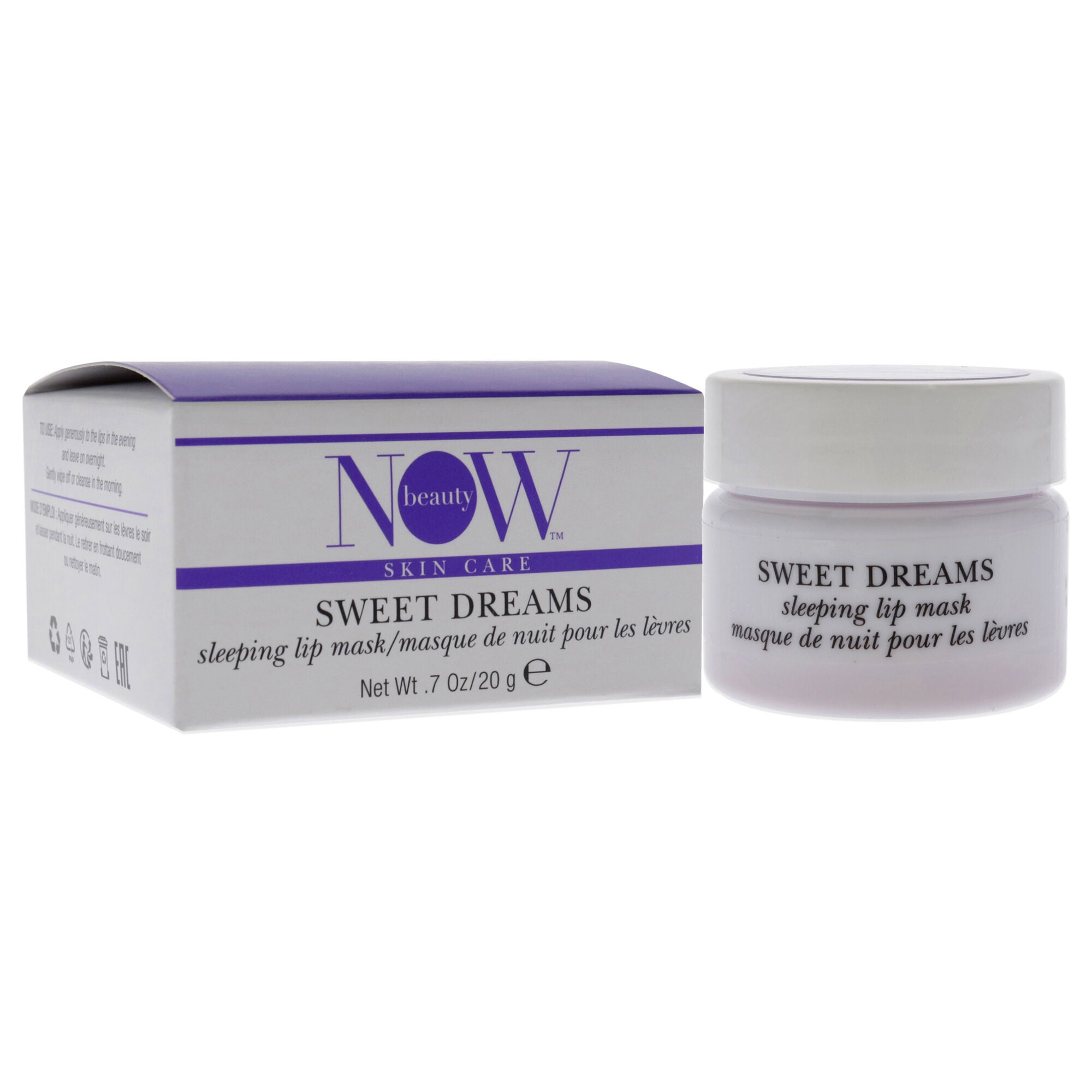 Sweet Dreams Lip Sleeping Mask by NOW Beauty for Unisex - 0.7 oz Lip Mask, , alternate image number 6