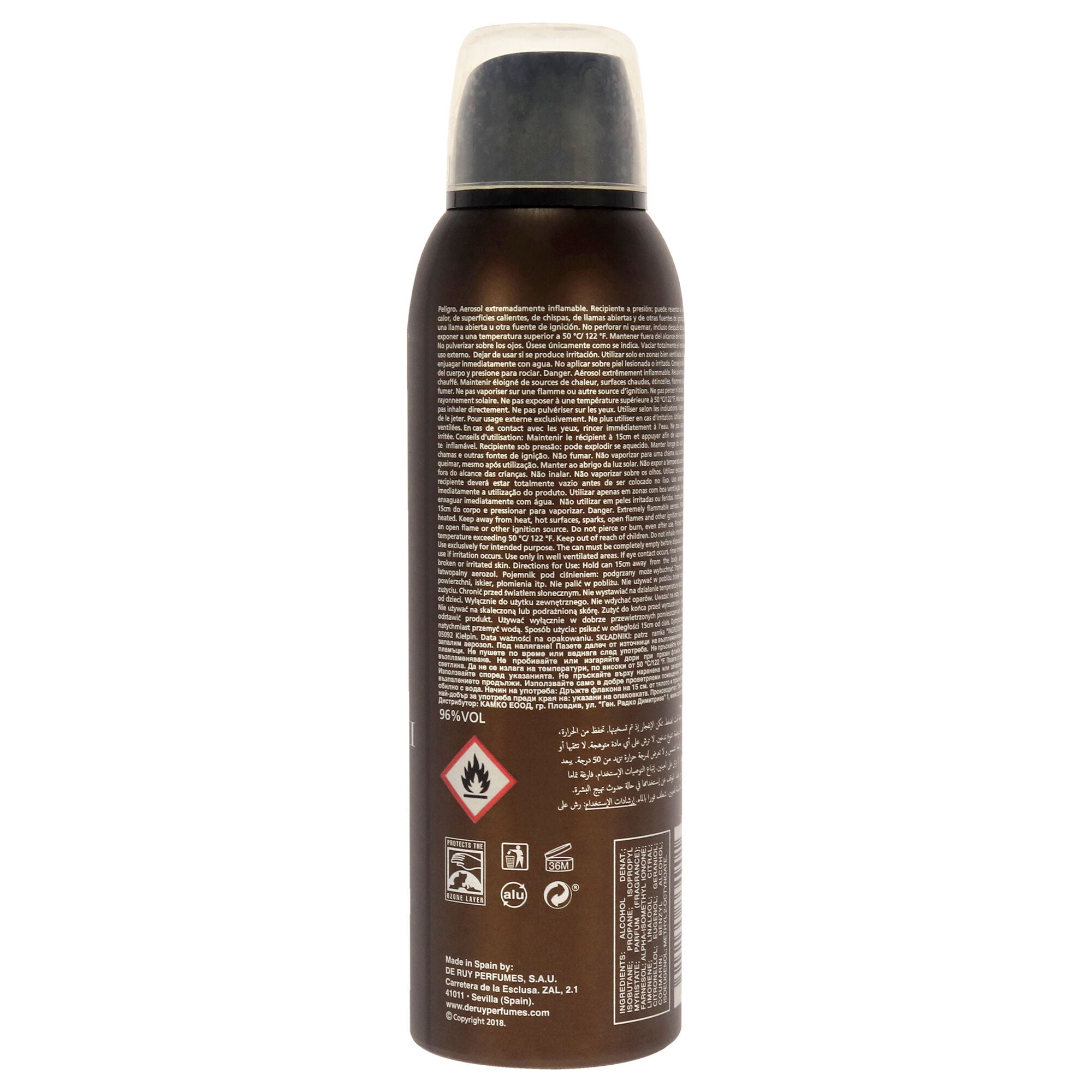 Assoluto Uomo by Titto Bluni for Men - 6.8 oz Deodorant Spray, See Description, alternate image number 2