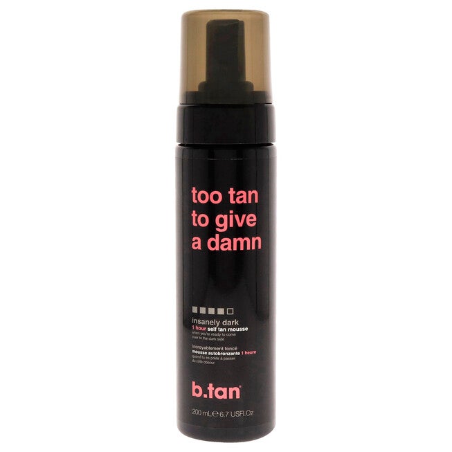 Too Tan To Give A Damn Self Tan Mousse by B.Tan for Unisex - 6.7 oz Mousse, , alternate image number 3