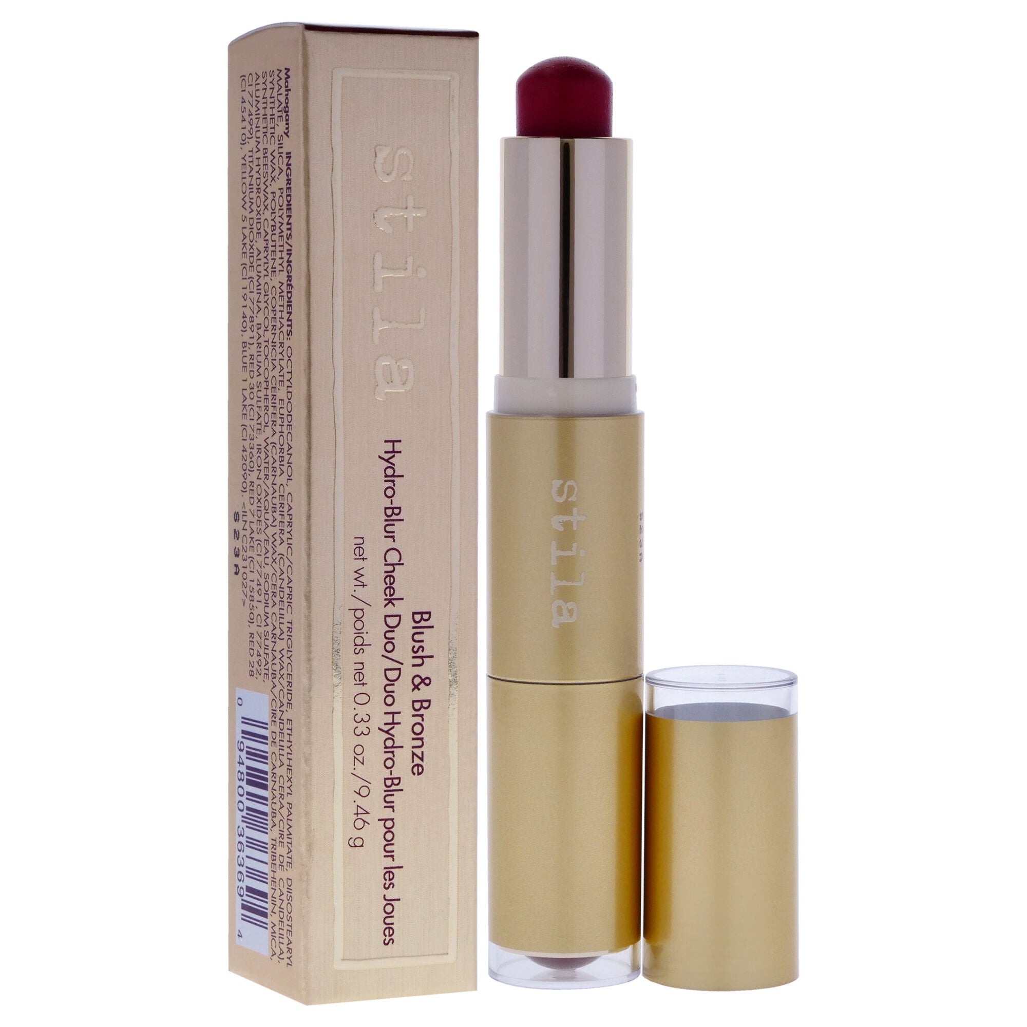 Blush and Bronze Hydro Blur Cheek Duo - Cranberry and Mahogany by Stila for Women - 0.33 oz Makeup, See Description, alternate image number 2