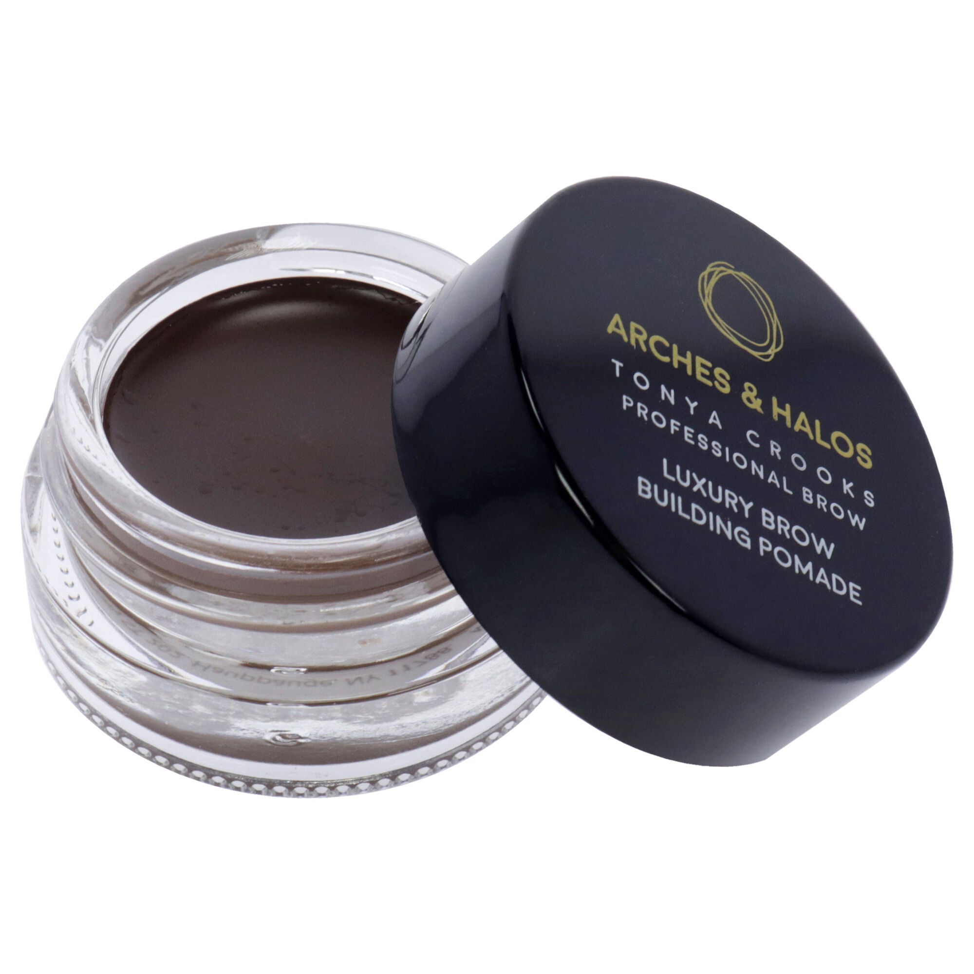 Luxury Brow Buiding Pomade - Dark Brown by Arches and Halos for Women - 0.106 oz Pomade, , alternate image number 5