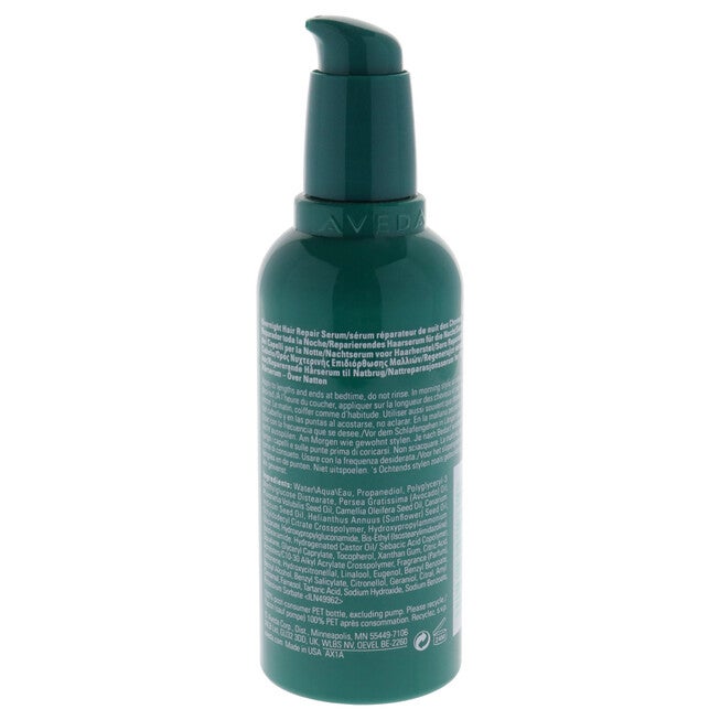 Botanical Repair Strengthening Overnight Serum by Aveda for Women - 3.4 oz Serum, NA, alternate image number null