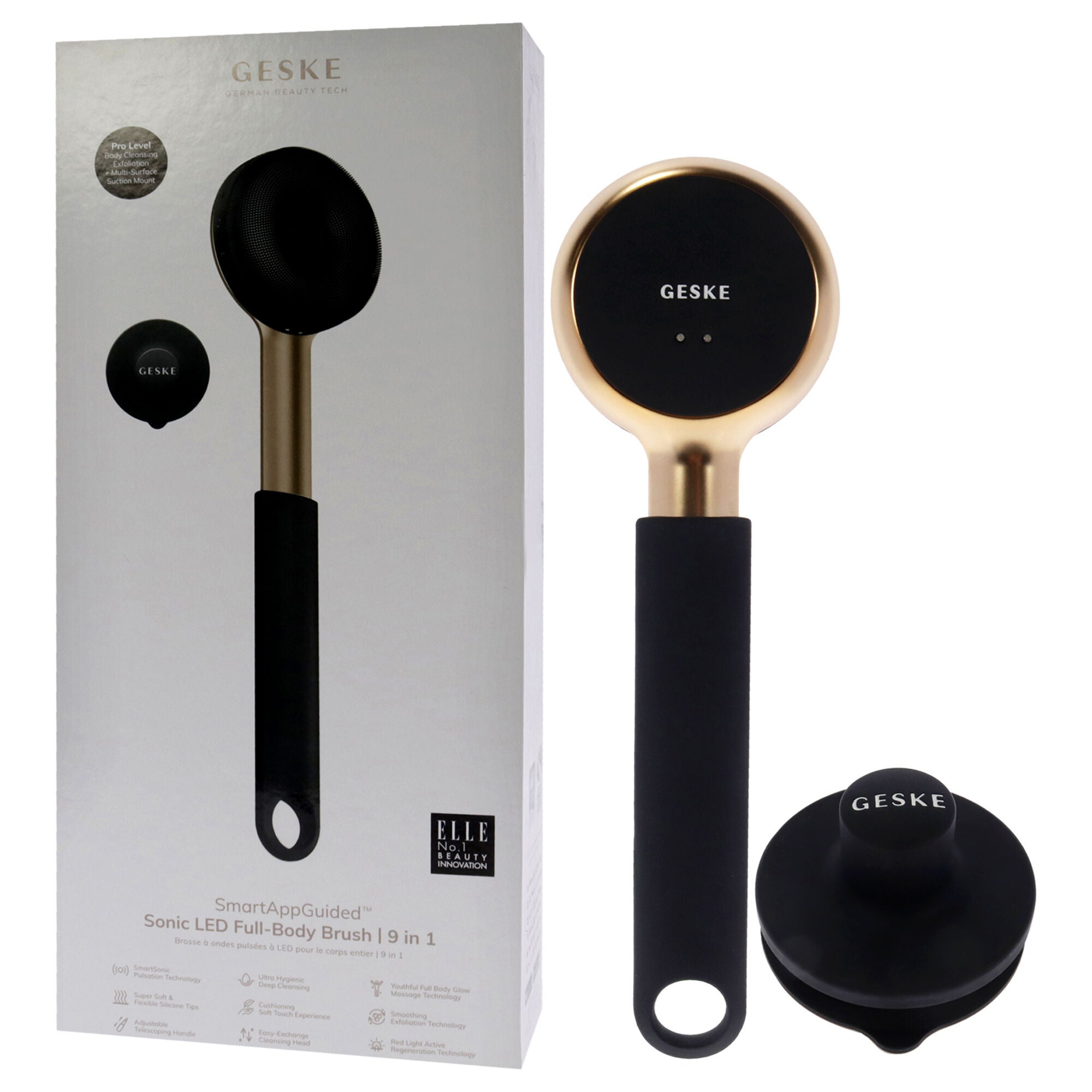 Sonic LED Full-Body Brush 9 in 1 - Gray by Geske for Women - 1 Pc Brush, , alternate image number 7