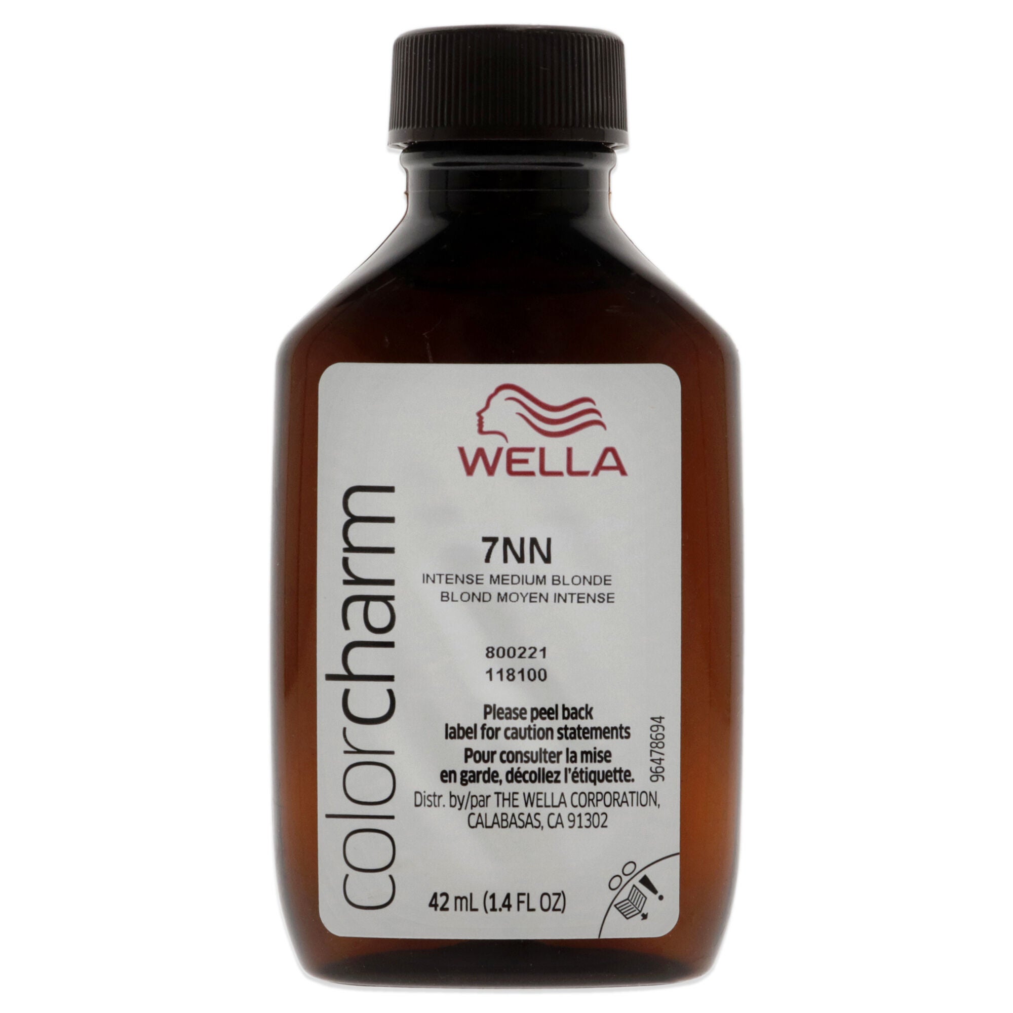 Color Charm Permanent Liquid Hair Color - 7NN Intense Medium Blonde by Wella for Unisex - 1.42 oz Hair Color, See Description, alternate image number 4