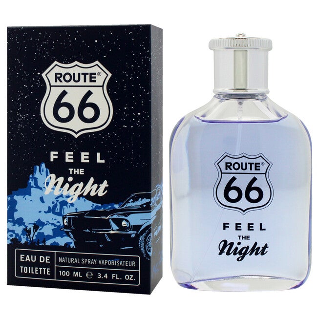 Feel The Night by Route 66 for Men - 3.4 oz EDT Spray, NA, alternate image number null