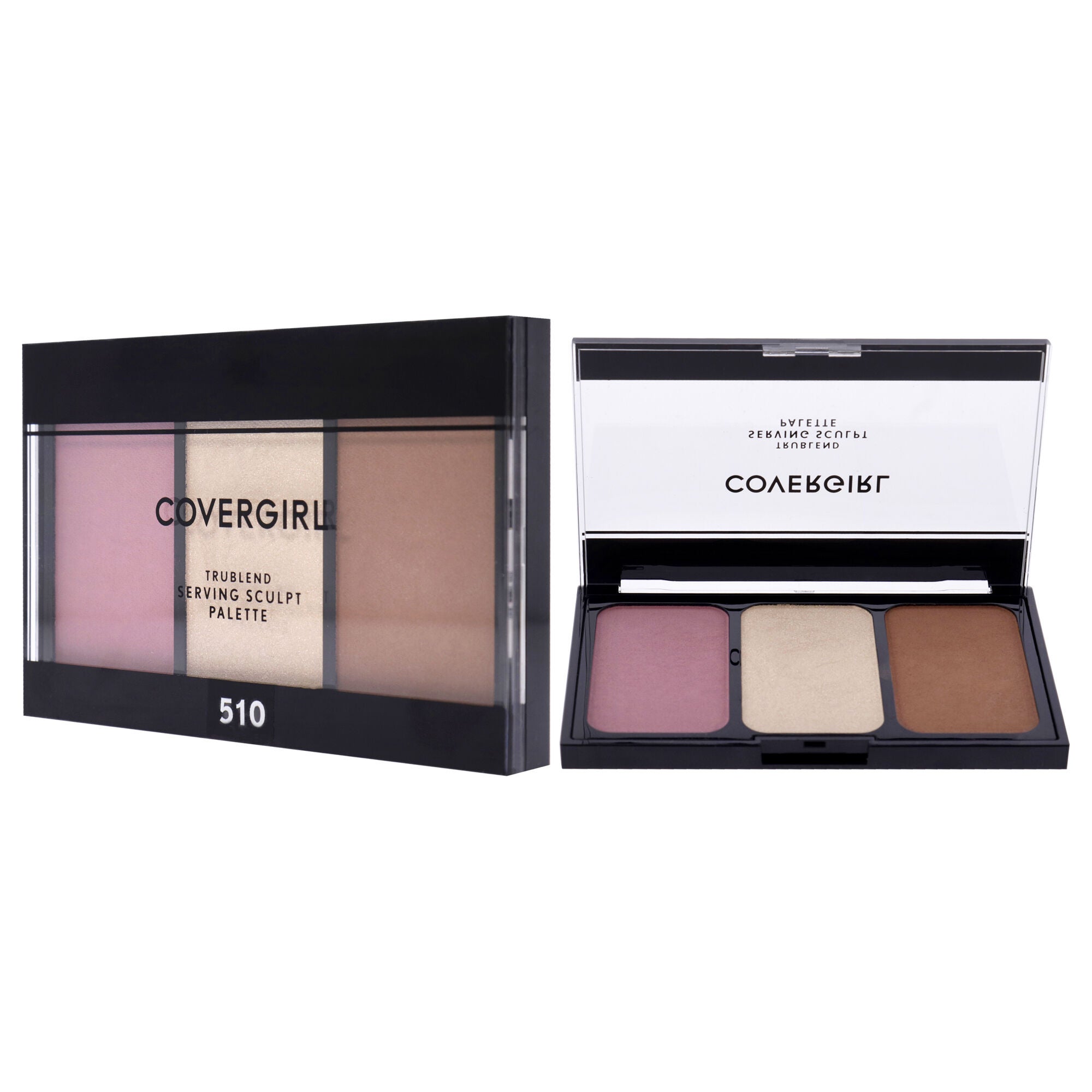 Trublend Serving Sculpt Palette - 510 Rose Nights by CoverGirl for Women - 0.23 oz Makeup, , alternate image number 7