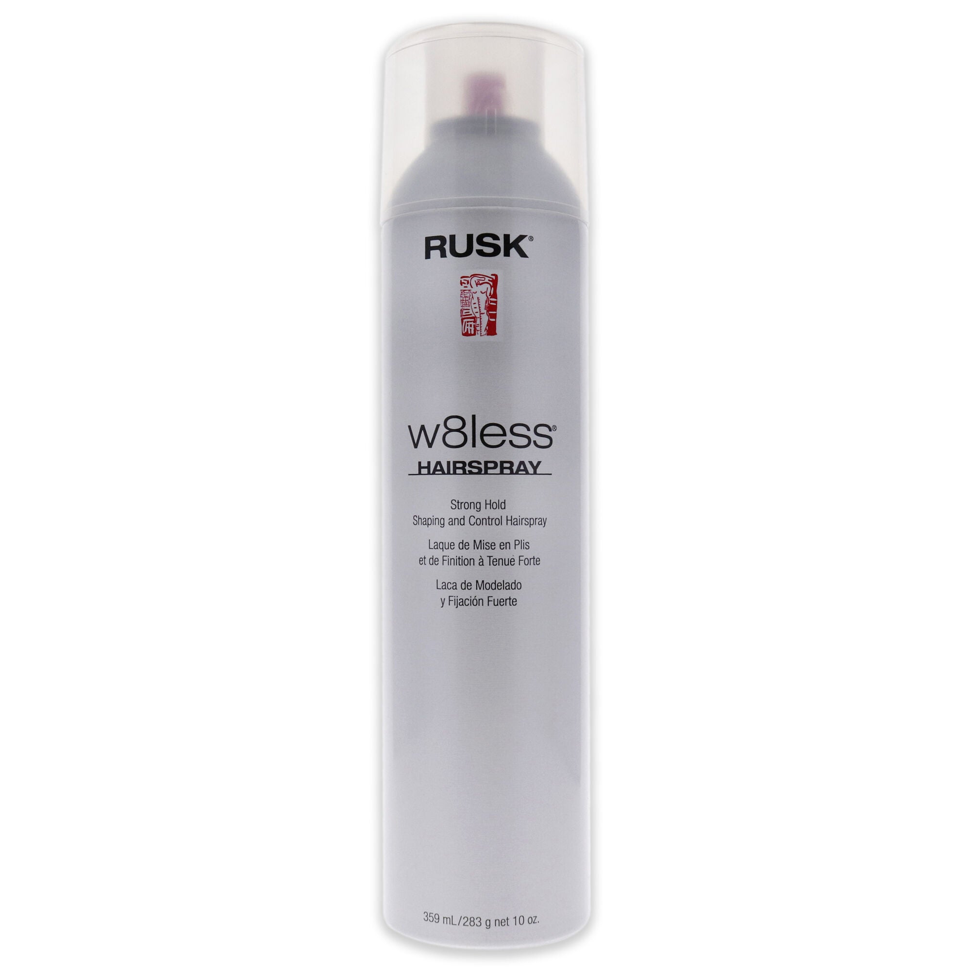 W8less Strong Hold Shaping and Control Hairspray by Rusk for Unisex - 10 oz Hair Spray, , alternate image number 3