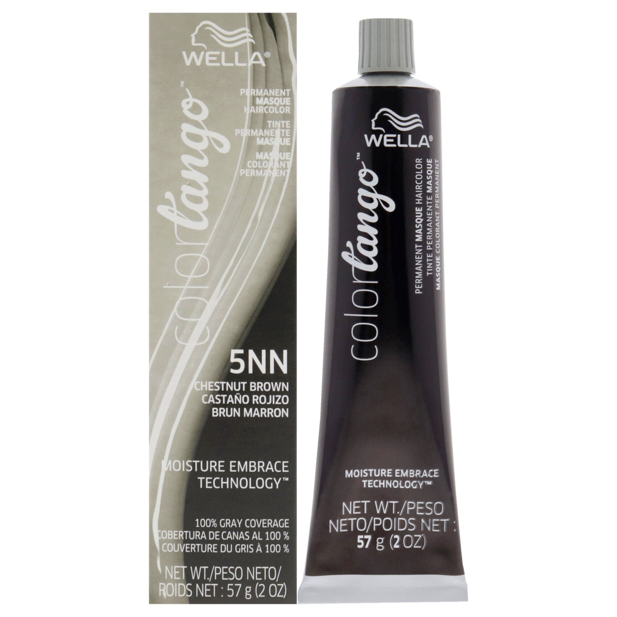 Color Tango Permanent Hair Color - 5NN Chestnut Brown by Wella for Unisex - 2 oz Hair Color, See Description, hi-res image number 0