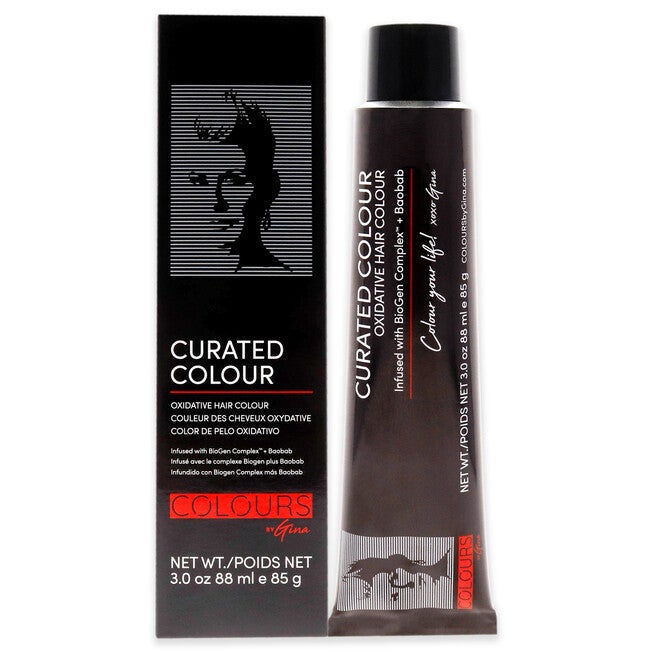 Curated Colour - 6.0-6N Dark Natural Blonde by Colours By Gina for Unisex - 3 oz Hair Color, NA, hi-res image number null