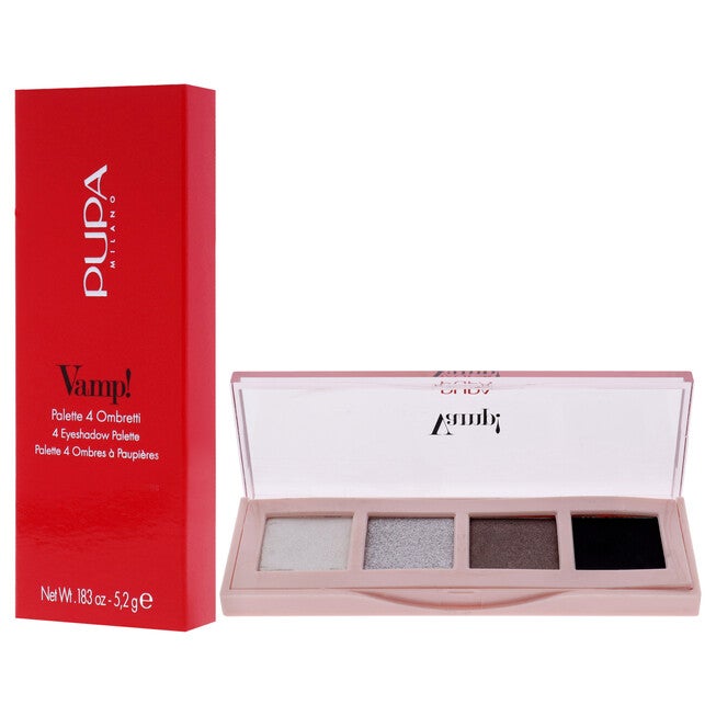 Vamp! 4 Eyeshadow Palette - 005 Intense Smoky by Pupa Milano for Women - 0.183 oz Eye Shadow, , alternate image number null