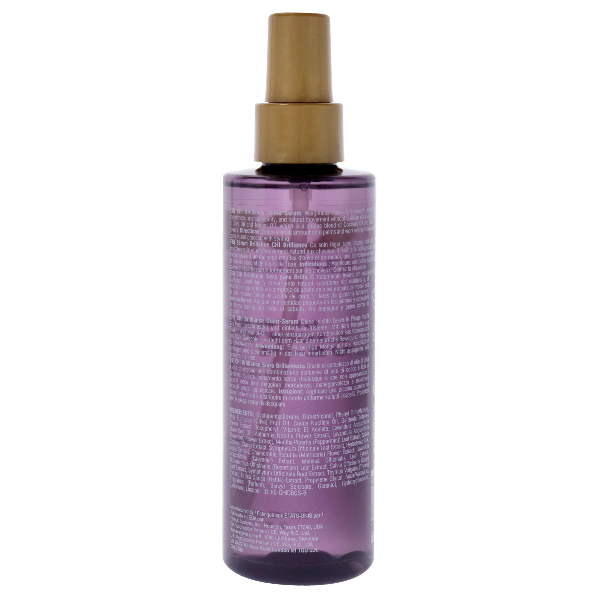 Deep Brilliance Lightweight Leave-In Treatment by CHI for Unisex - 6 oz Treatment, , alternate image number 1
