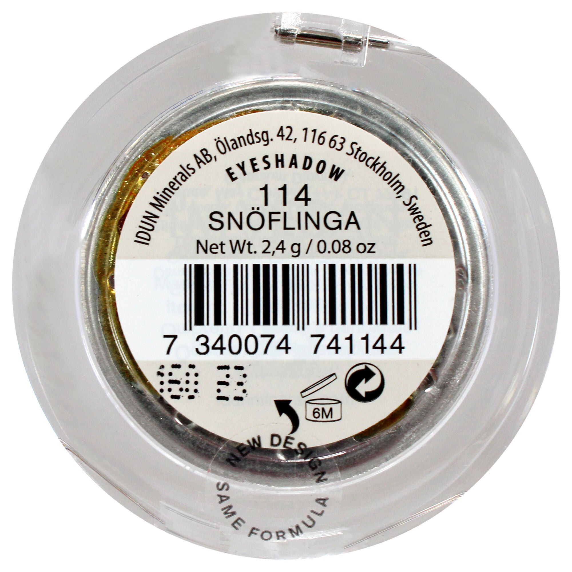 Eyeshadow Single - Snoflinga by Idun Minerals for Women - 0.08 oz Eye Shadow, See Description, alternate image number 2