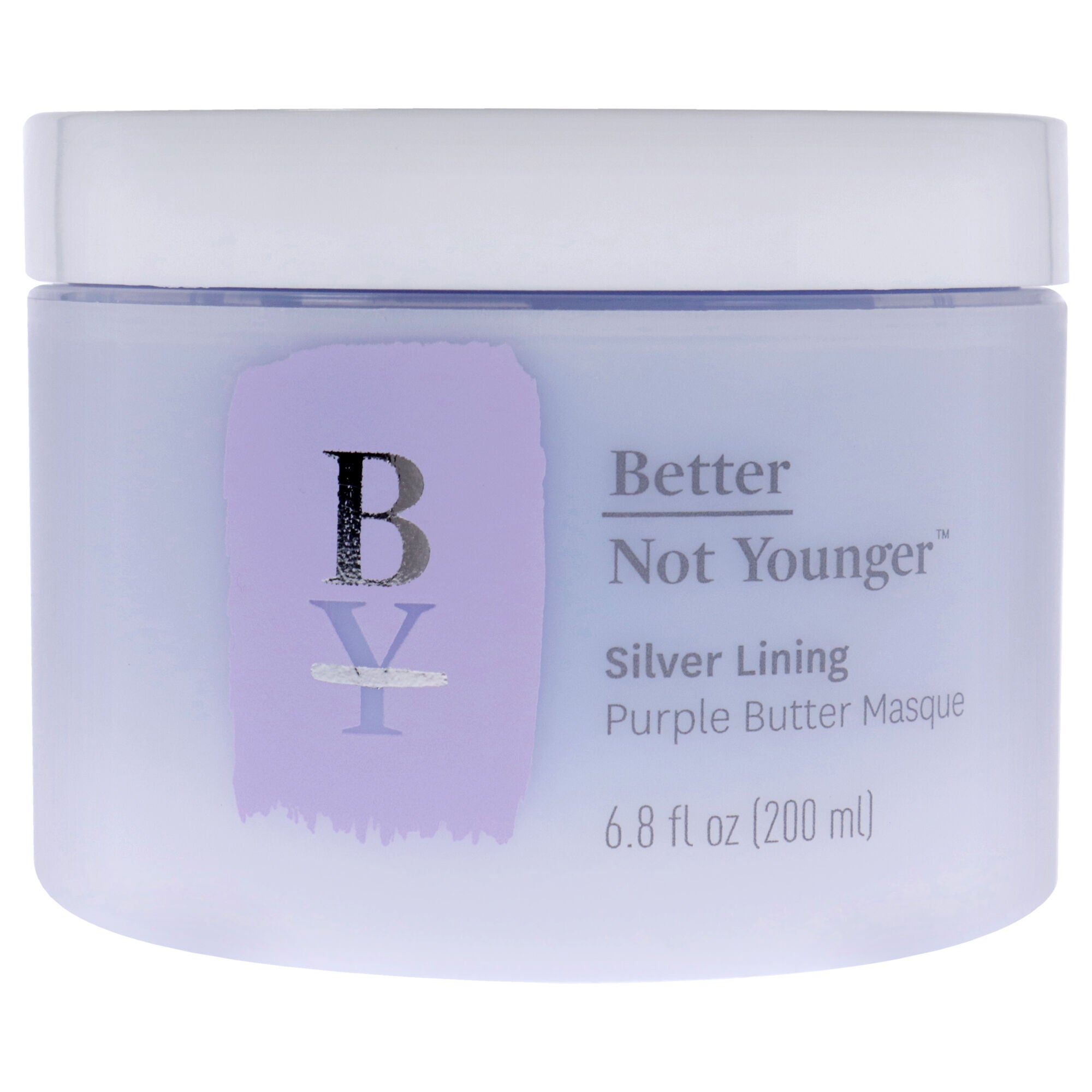 Silver Lining Purple Butter Masque by Better Not Younger for Unisex - 6.8 oz Masque, See Description, alternate image number 3