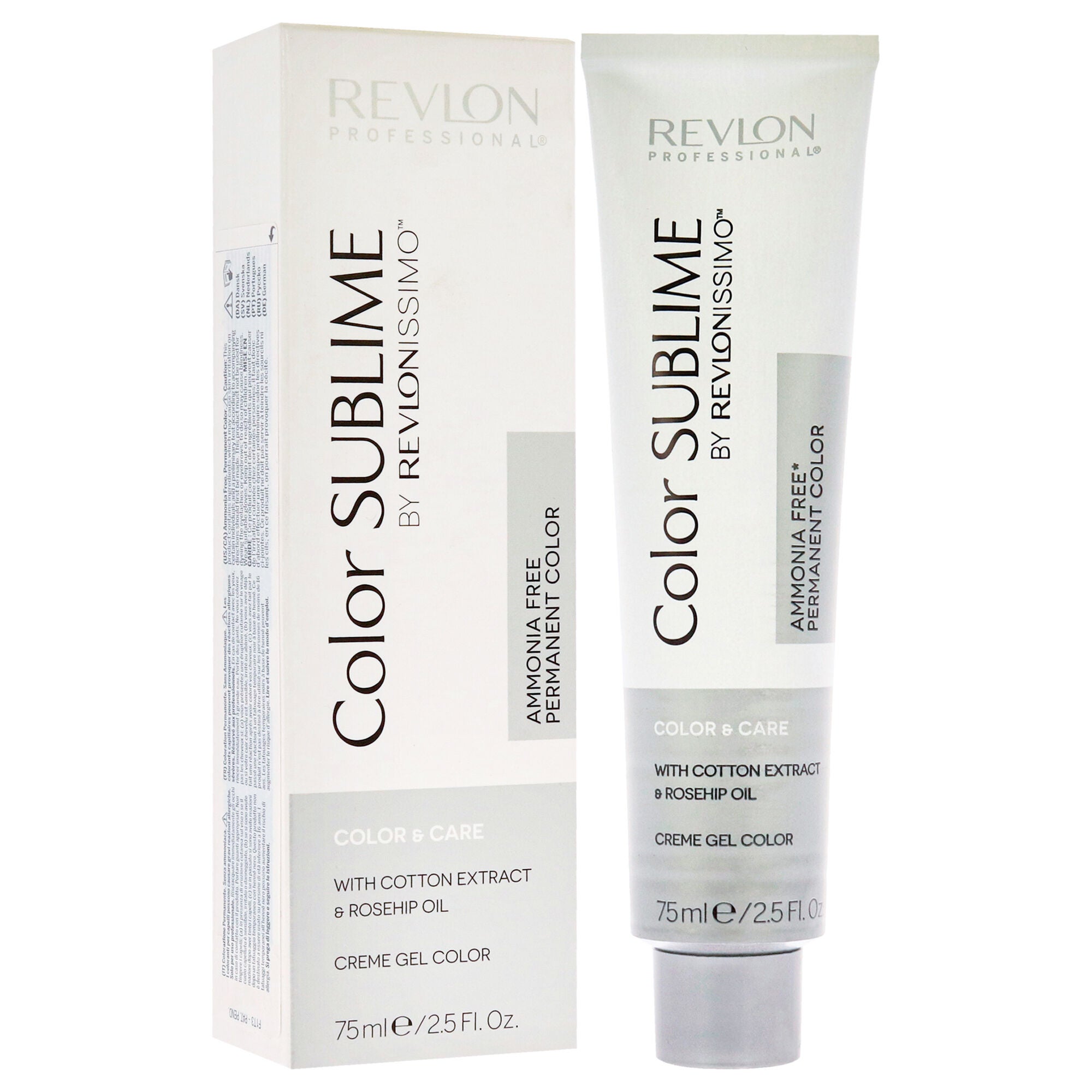 Revlonissimo Color Sublime - 7.4 Medium Copper Blonde by Revlon for Unisex - 2.5 oz Hair Color, See Description, alternate image number 1