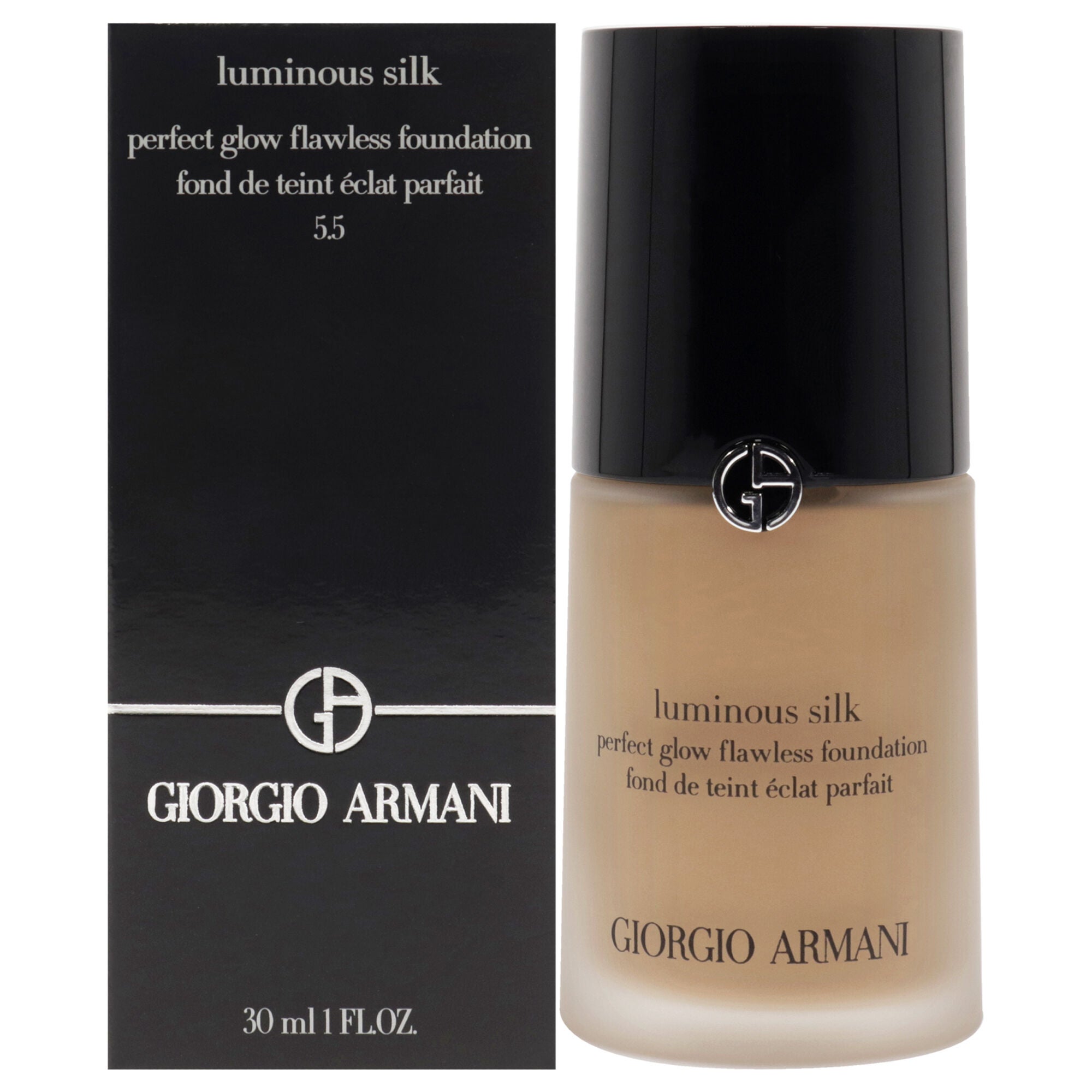 Luminous Silk Foundation - 5.5 Medium Neutral by Giorgio Armani for Women - 1 oz Foundation, See Description, hi-res image number 0