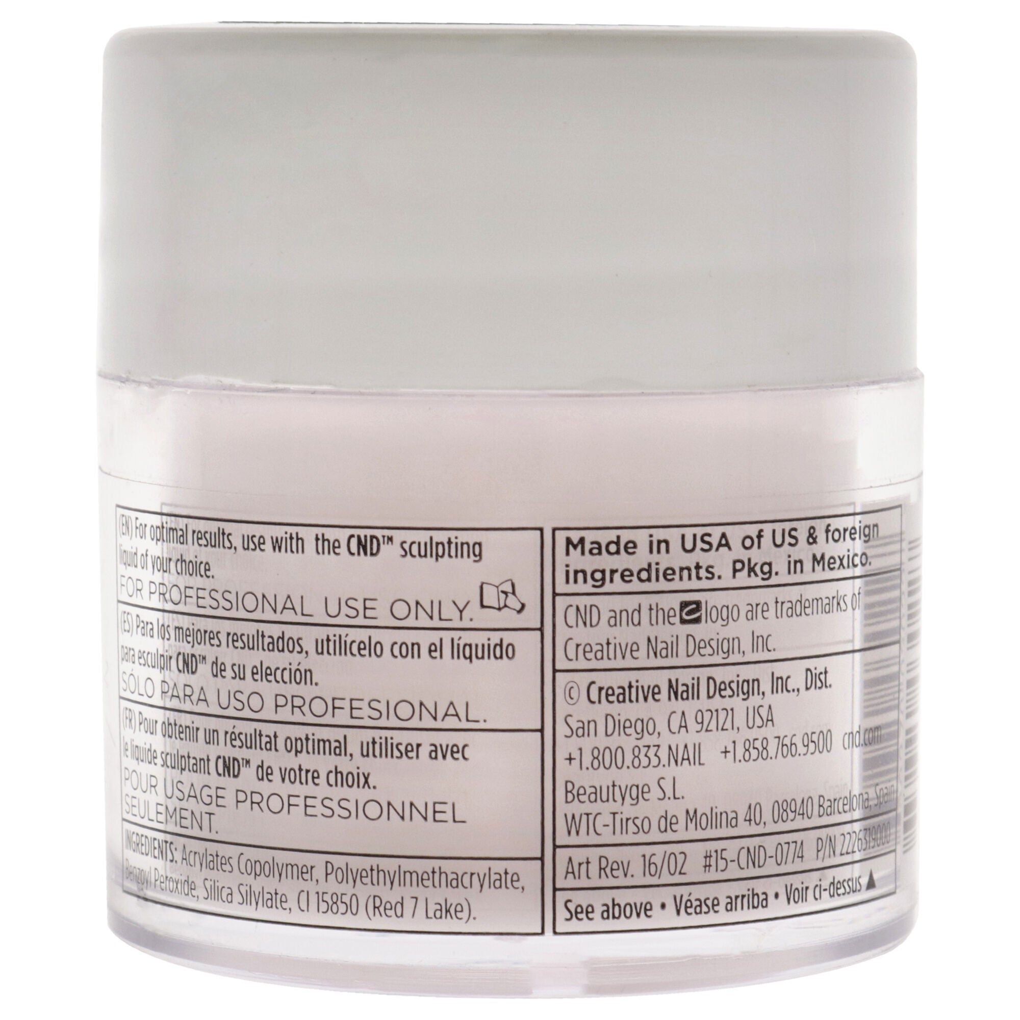 Perfect Color Sculpting Powder - Blush Pink Sheer by CND for Women - 0.8 oz Powder, , alternate image number 3