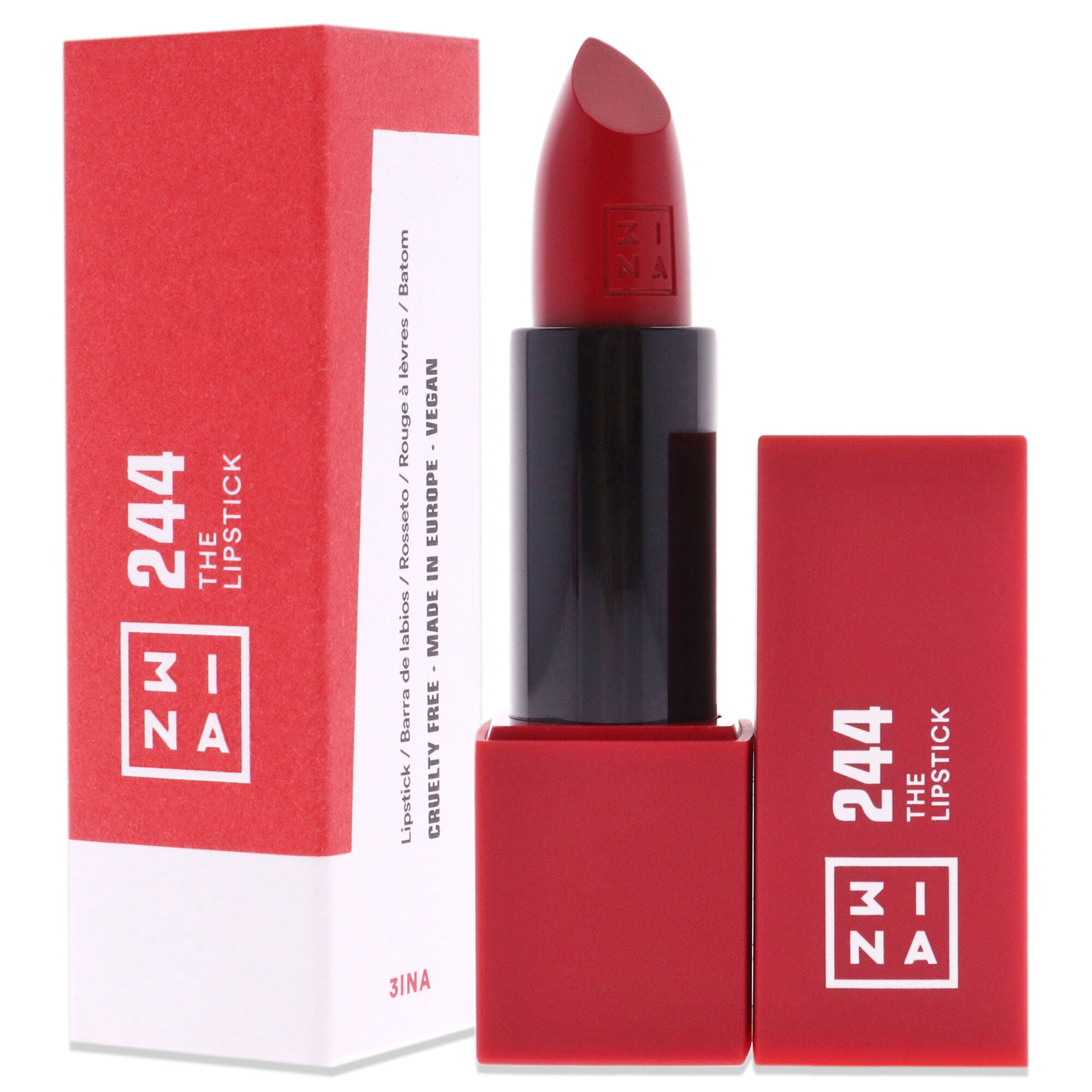 The Lipstick - 244 True Red by 3INA for Women - 0.16 oz Lipstick, See Description, alternate image number 3