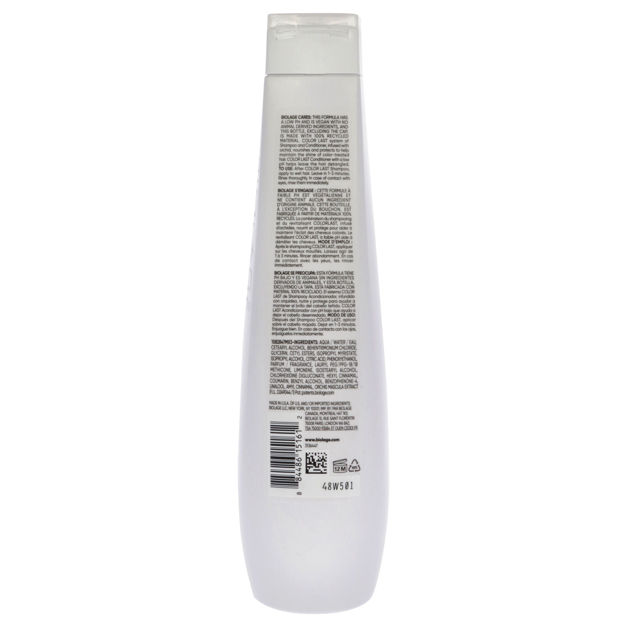 Biolage ColorLast Conditioner by Matrix for Unisex - 13.5 oz Conditioner, See Description, alternate image number 2