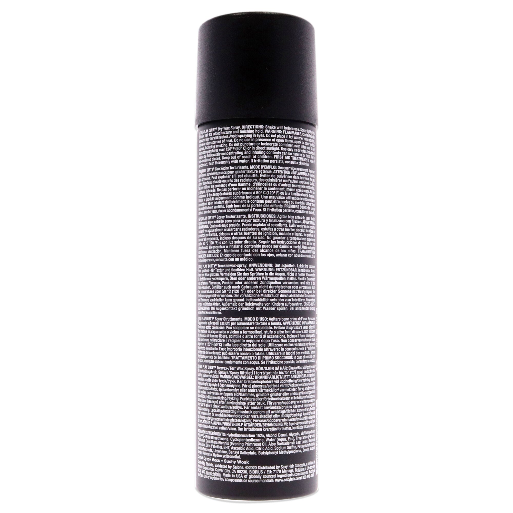 Style Sexy Hair Play Dirty Dry Wax Spray by Sexy Hair for Unisex - 4.8 oz Spray, See Description, alternate image number 2