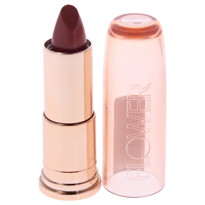 Perfect Pout Moisturizing Lipstick - Buttercup by Flower Beauty for Women - 0.14 oz Lipstick, NA, alternate image number null