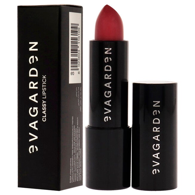 Classy Lipstick - 610 Garnet Rose by Evagarden for Women - 0.10 oz Lipstick, NA, alternate image number null