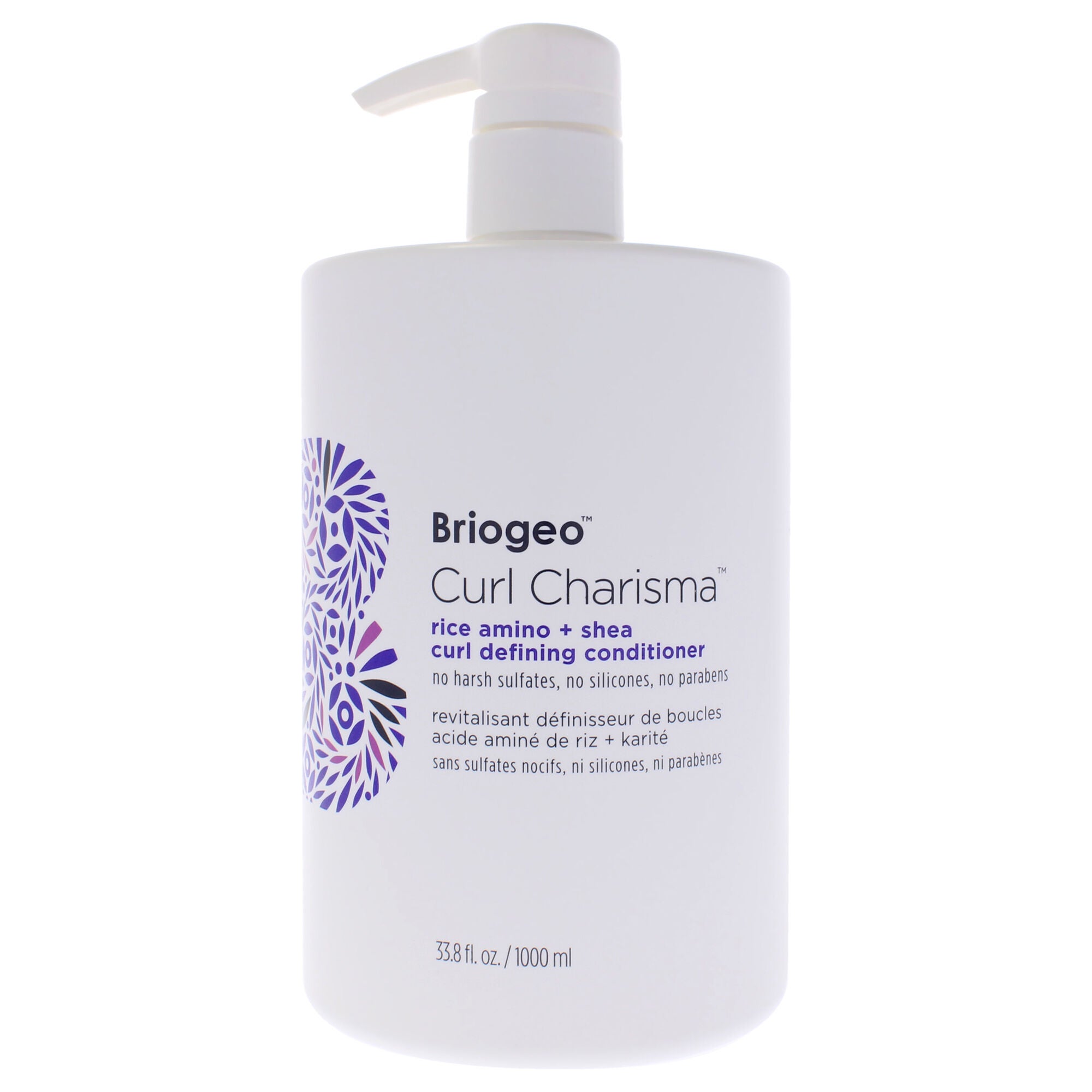 Curl Charisma Rice Amino Plus Shea Curl Defining Conditioner by Briogeo for Unisex - 33.8 oz Conditioner, Beige, hi-res image number 0