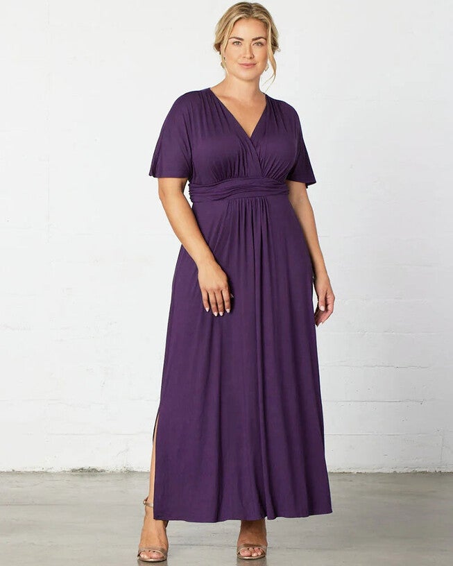 Vienna Maxi Dress, Plum Passion, hi-res image number null