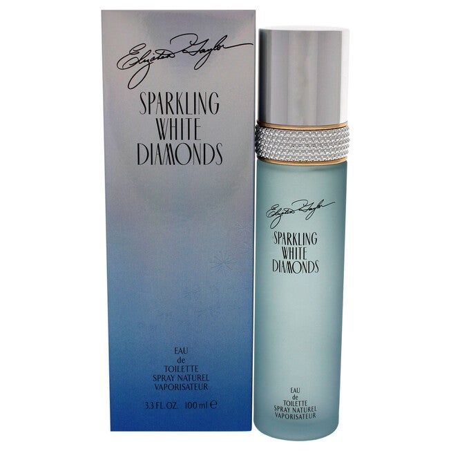 Sparkling White Diamonds by Elizabeth Taylor for Women - 3.3 oz EDT Spray, , alternate image number null
