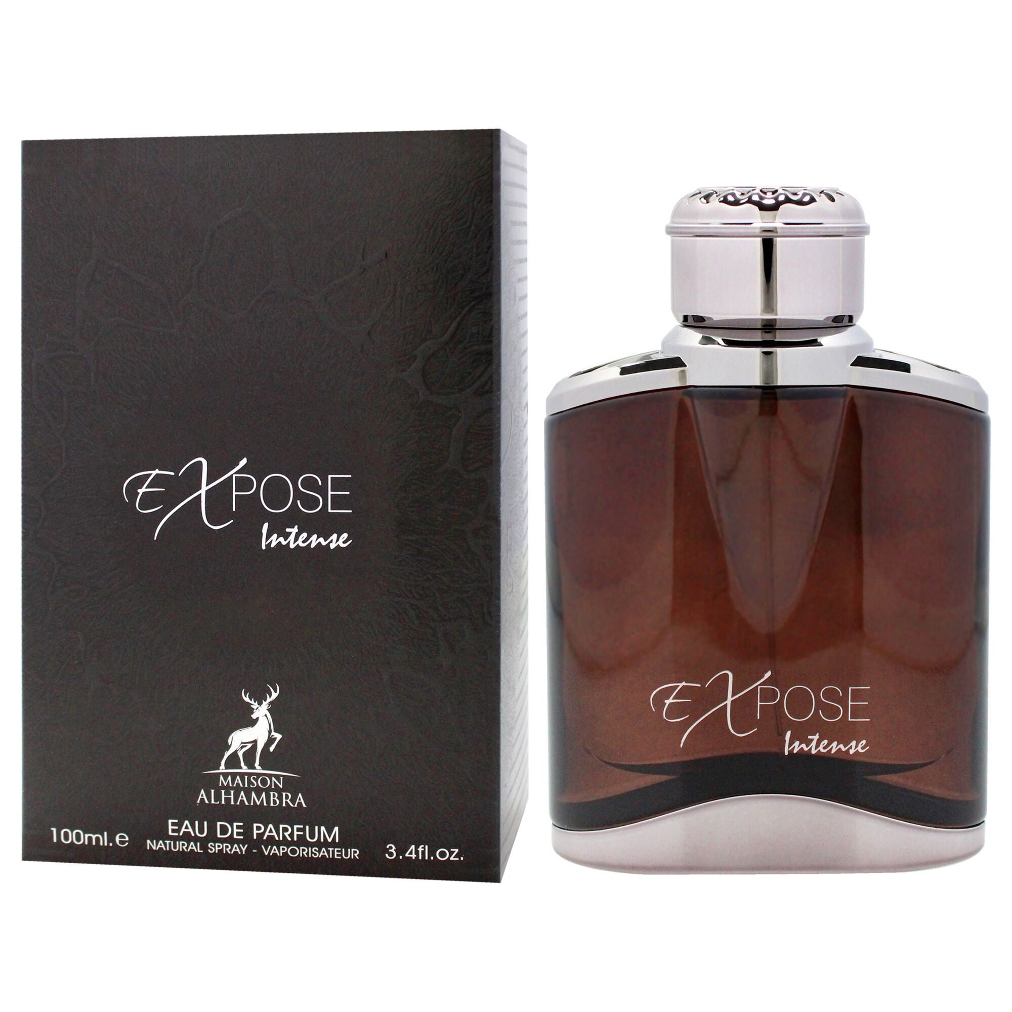 Expose Intense by Maison Alhambra for Men - 3.4 oz EDP Spray, See Description, alternate image number 3