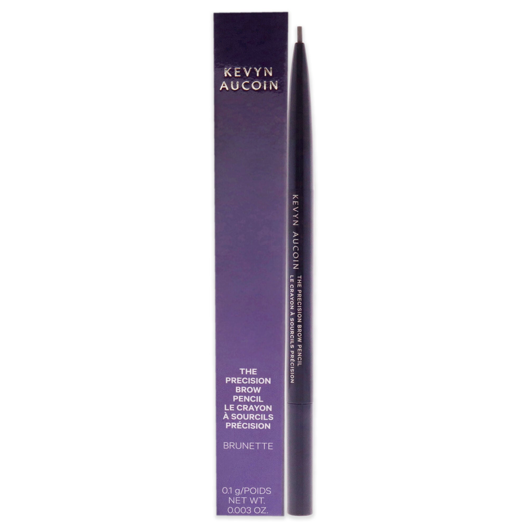 The Precision Brow Pencil - Brunette by Kevyn Aucoin for Women - 0.003 oz Brow Pencil, See Description, hi-res image number 0