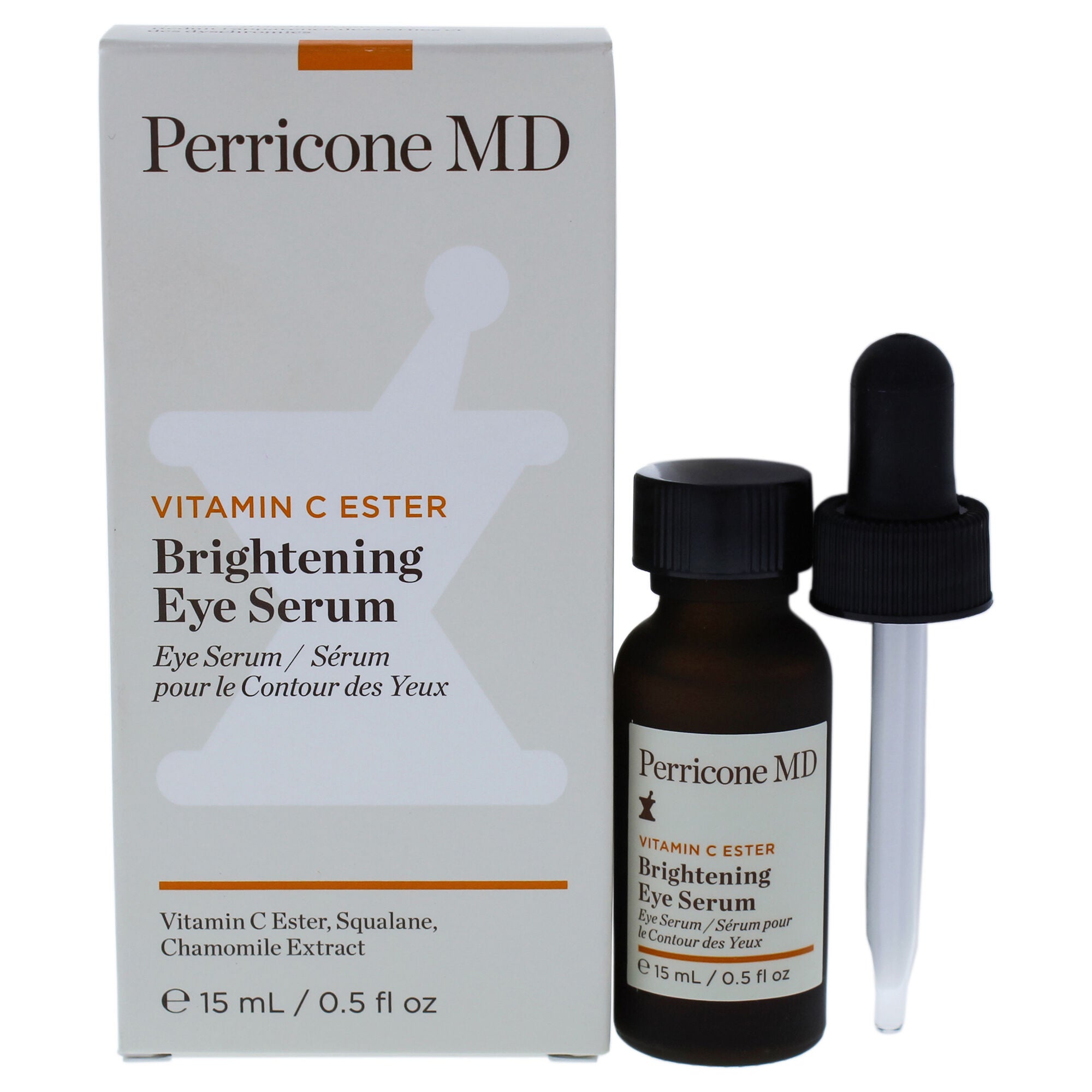 Vitamin C Ester Brightening Eye Serum by Perricone MD for Unisex - 0.5 oz Serum, See Description, hi-res image number 0