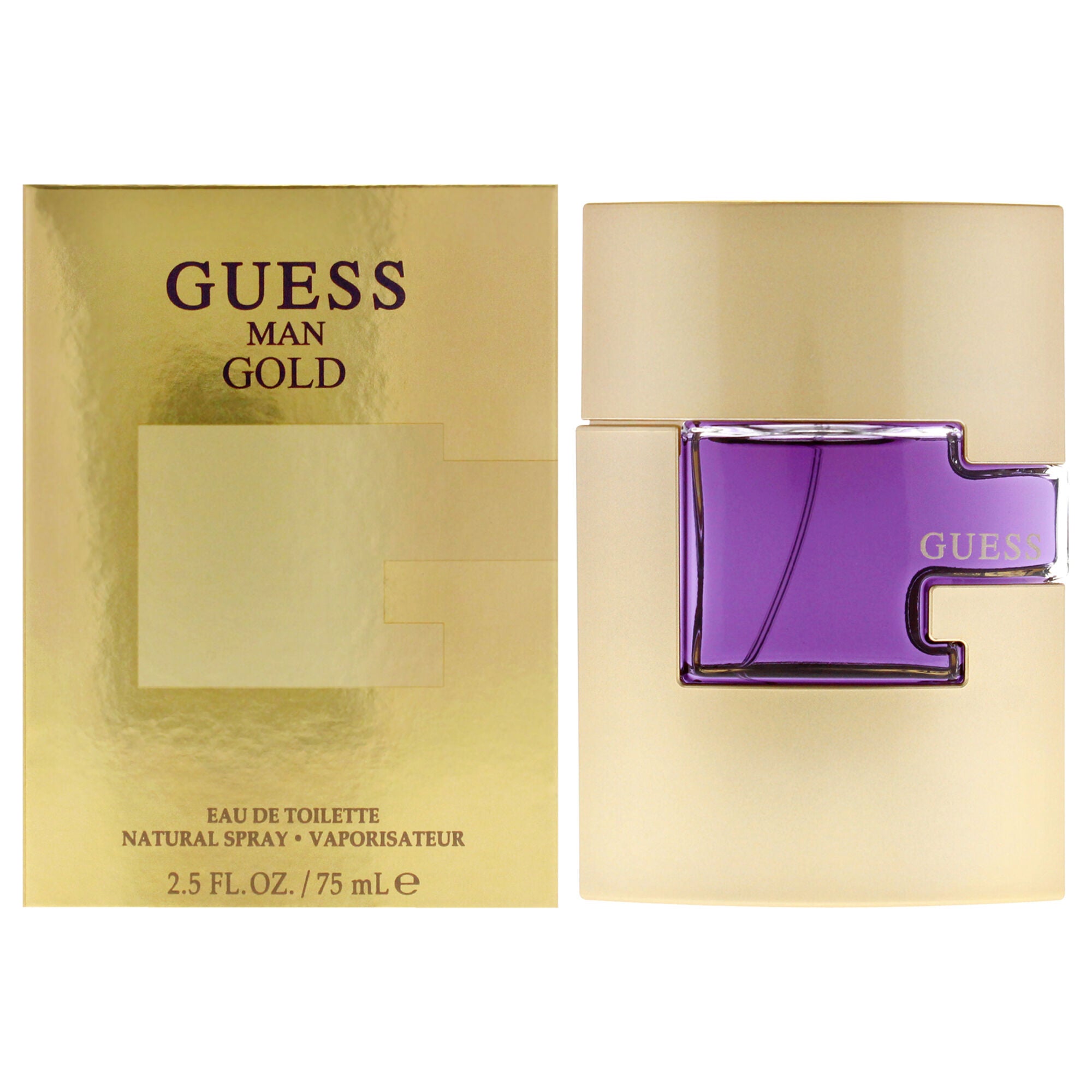 Guess Gold by Guess for Men - 2.5 oz EDT Spray, See Description, hi-res image number 0