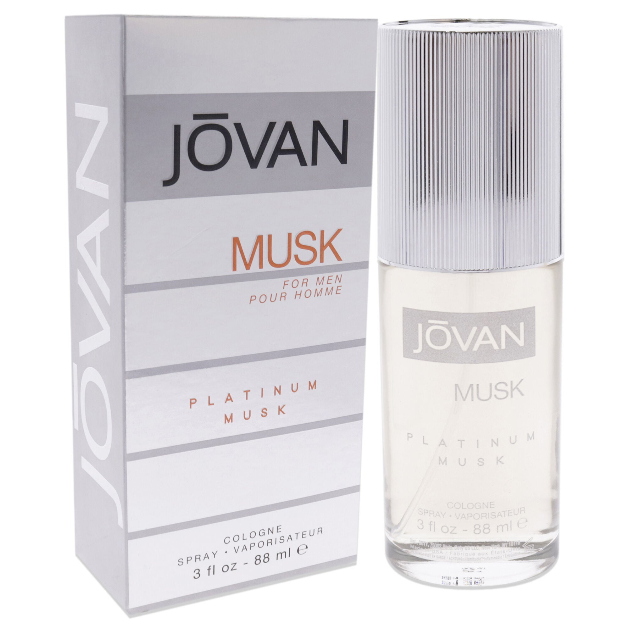 Jovan Platinum Musk by Jovan for Men - 3 oz EDC Spray, , alternate image number 6