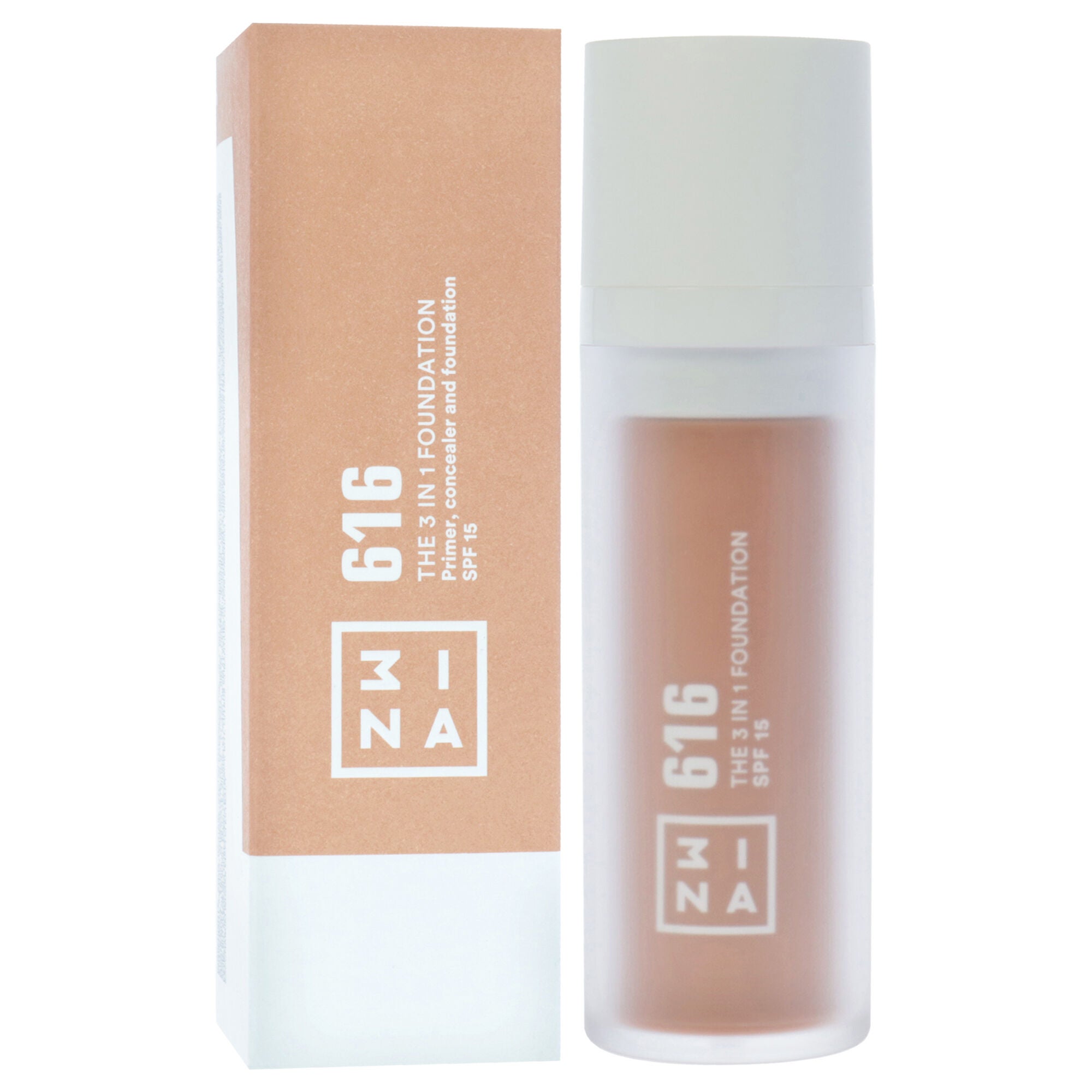 The 3-In-1 Foundation SPF 15 - 616 by 3INA for Women - 1.01 oz Foundation, See Description, alternate image number 1