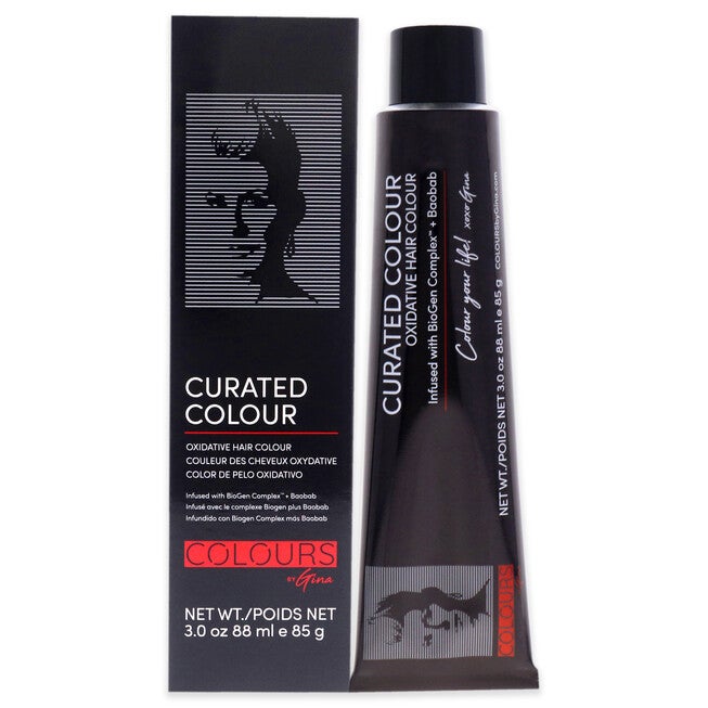 Curated Colour - 5.77-5W Light Warm Brown by Colours By Gina for Unisex - 3 oz Hair Color, NA, hi-res image number null