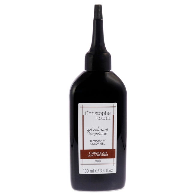 Temporary Color Gel - Light Chestnut by Christophe Robin for Men - 3.4 oz Hair Color, NA, alternate image number null