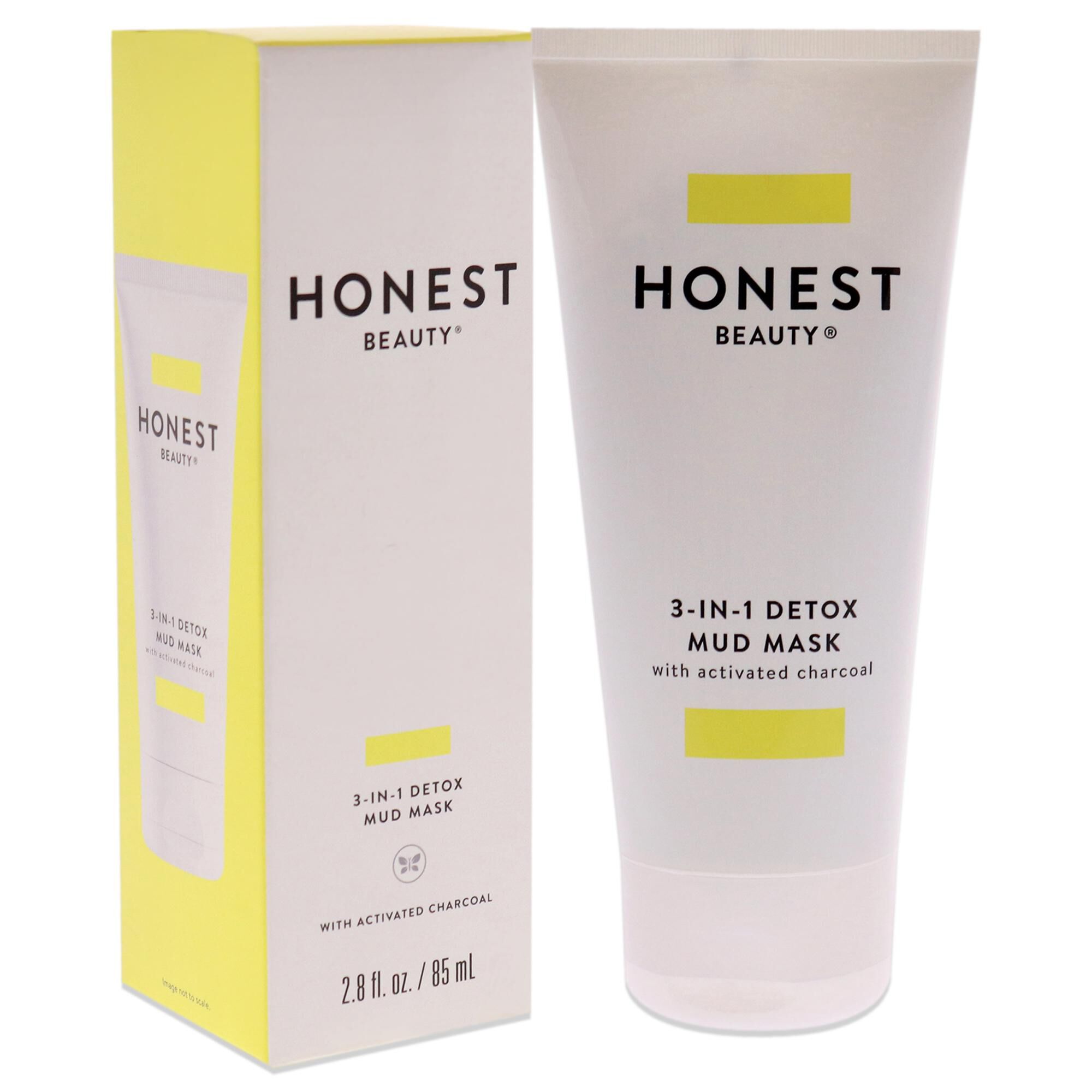 3-In-1 Detox Mud Mask by Honest for Women - 2.8 oz Mask, See Description, alternate image number 2