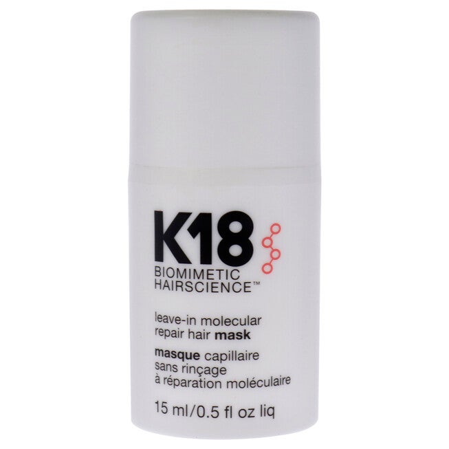 Leave-in Molecular Repair Hair Mask by K18 Hair for Women - 0.5 oz Masque, See Description, alternate image number 1