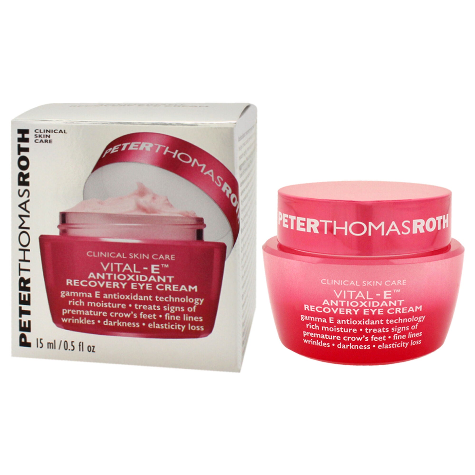 Vital-E Antioxidant Recovery Eye Cream by Peter Thomas Roth for Unisex - 0.5 oz Cream, See Description, alternate image number 3