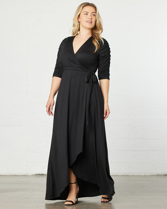 Meadow Dream Maxi Dress, Black Noir, hi-res image number null