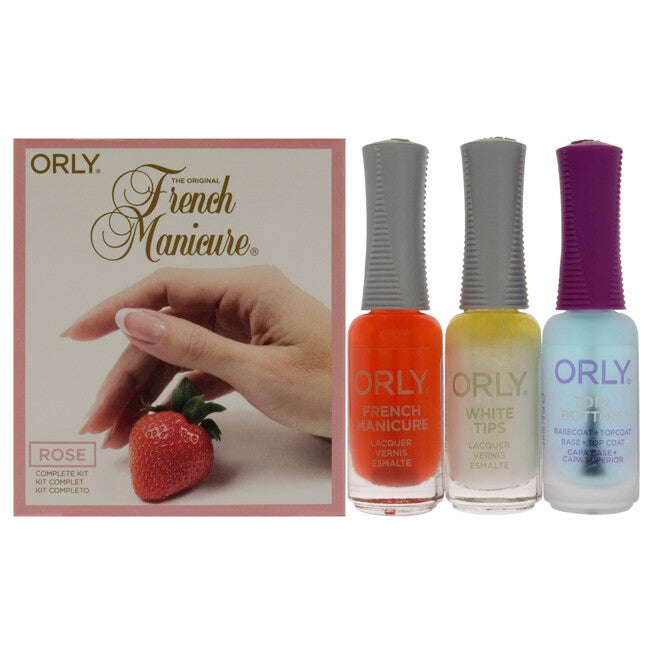 The Original French Manicure Kit Rose by Orly for Women - 4 Pc Kit, NA, hi-res image number null