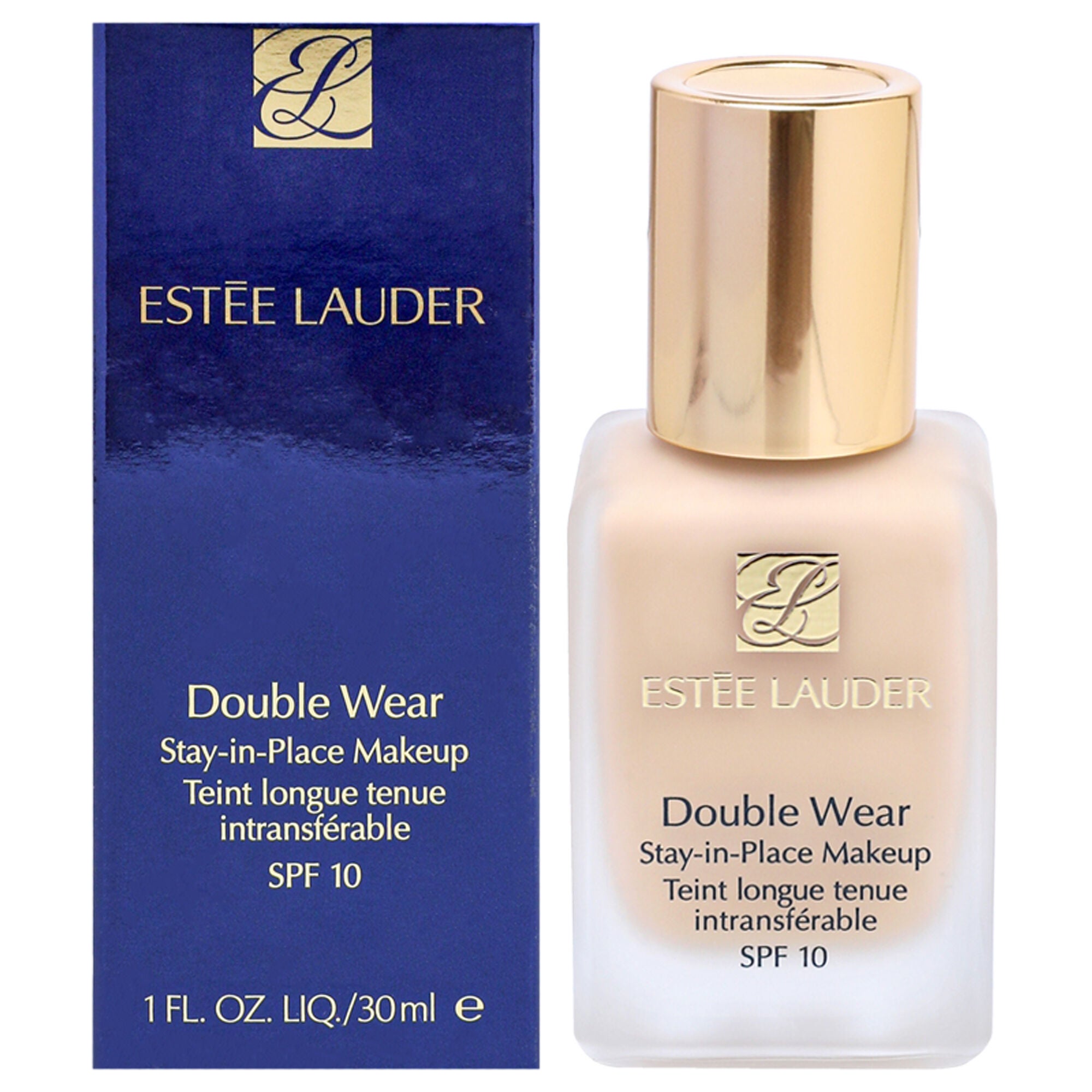 Double Wear Stay-In-Place Makeup SPF 10 - 1W2 Sand by Estee Lauder for Women - 1 oz Makeup, See Description, hi-res image number 0