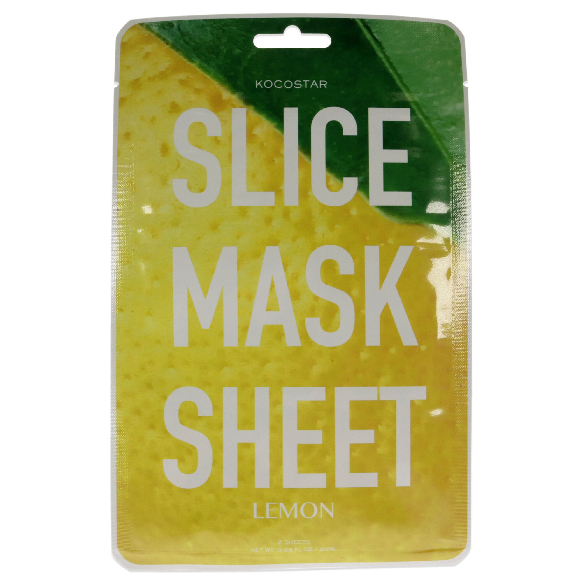 Slice Sheet Mask - Lemon by Kocostar for Unisex - 1 Pc Mask, See Description, hi-res image number 0