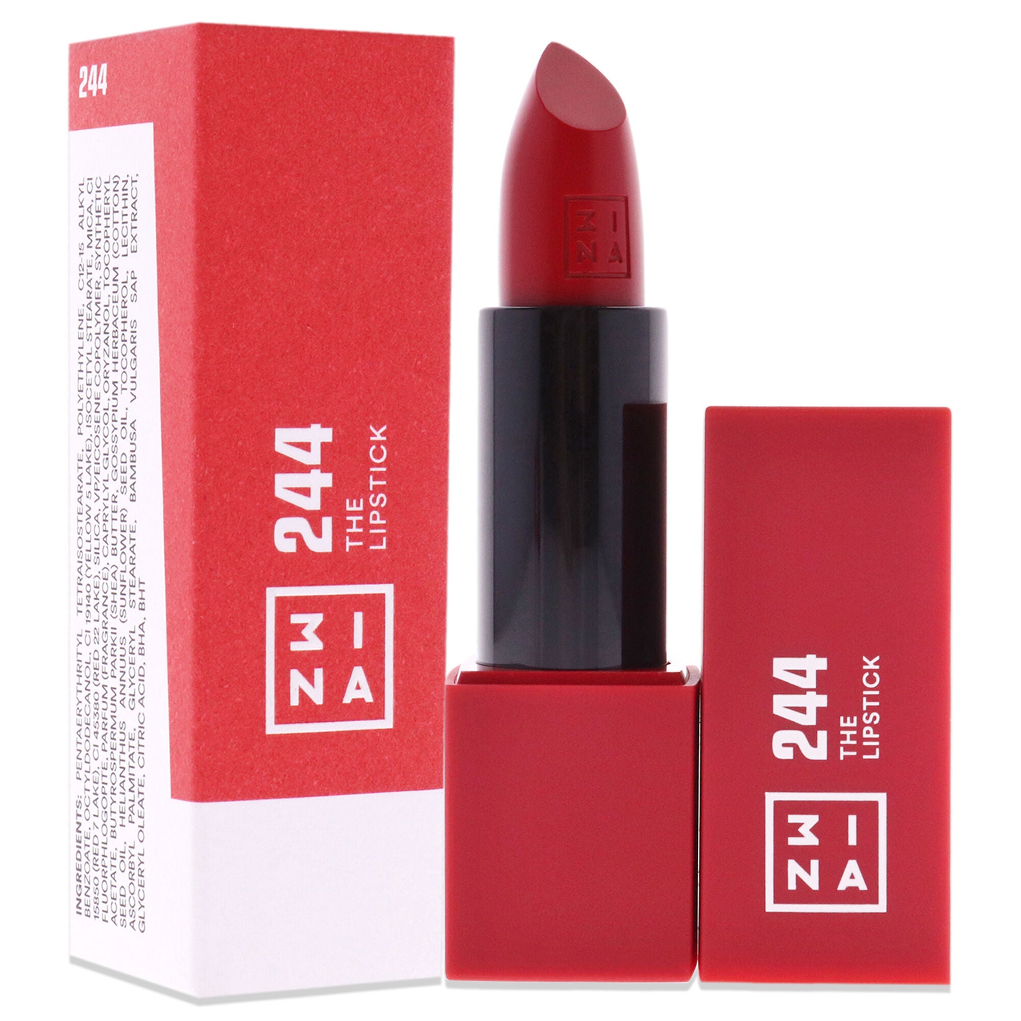 The Lipstick - 244 True Red by 3INA for Women - 0.16 oz Lipstick, , alternate image number 6