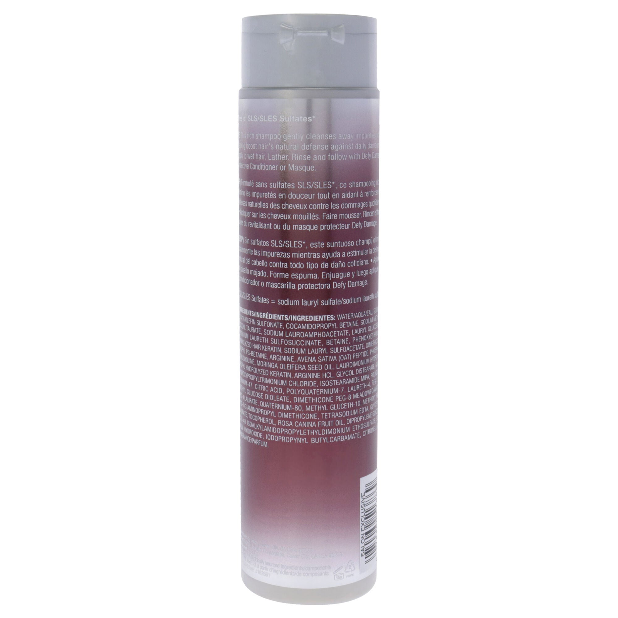 Defy Damage Protective Shampoo by Joico for Unisex - 10.1 oz Shampoo, See Description, alternate image number 2